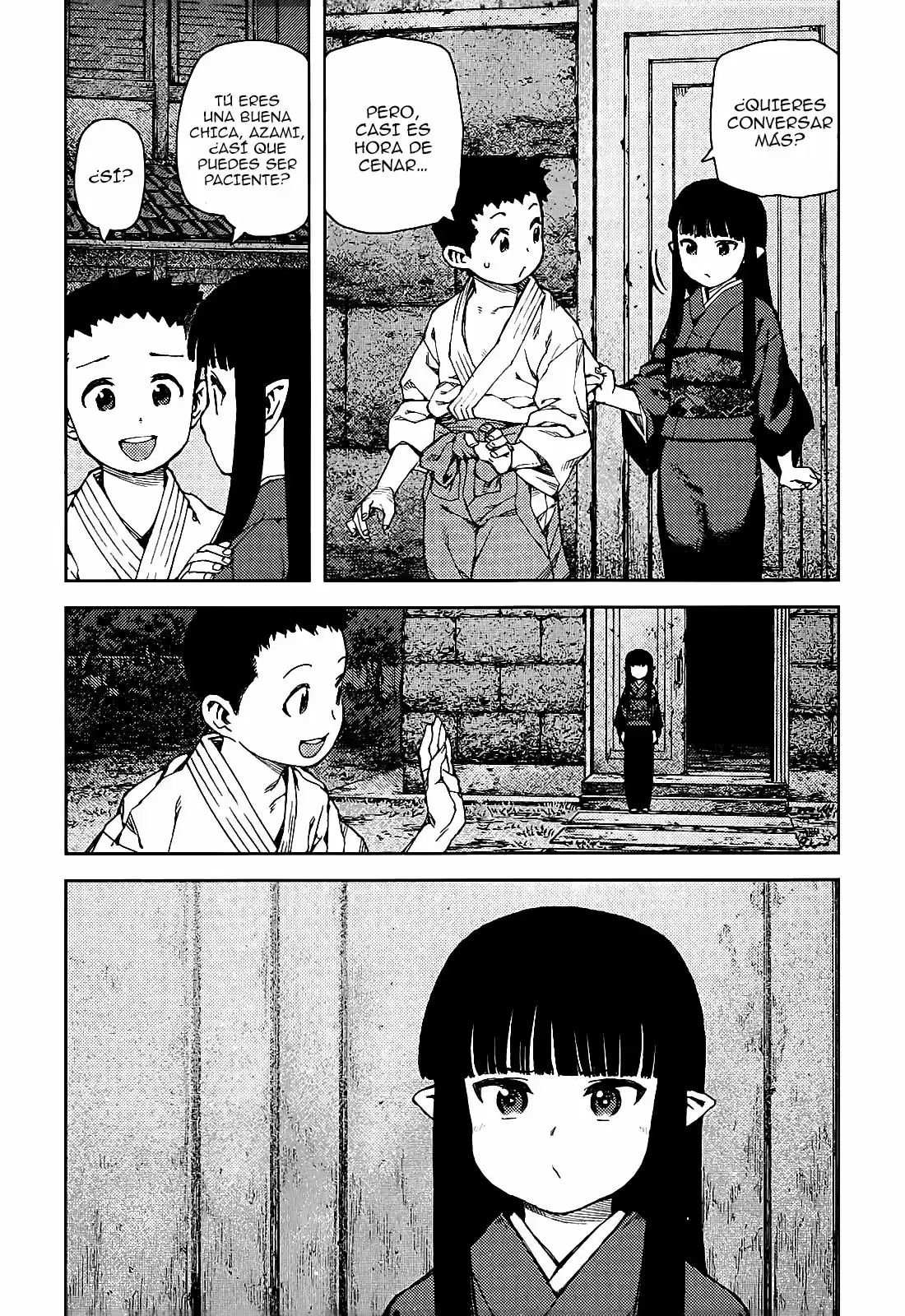 Tsugumomo capítulo 80, página 26