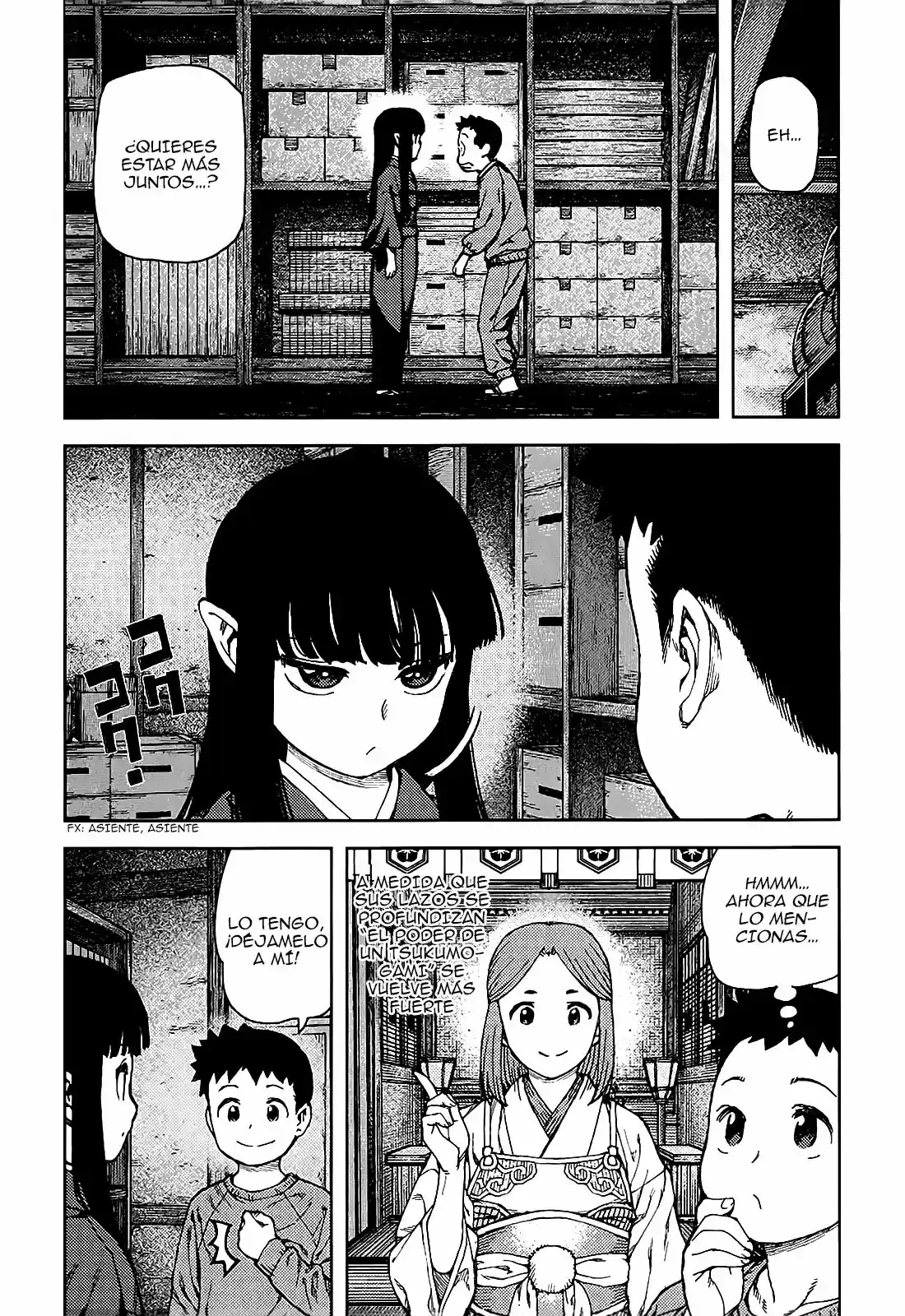 Tsugumomo capítulo 80, página 30