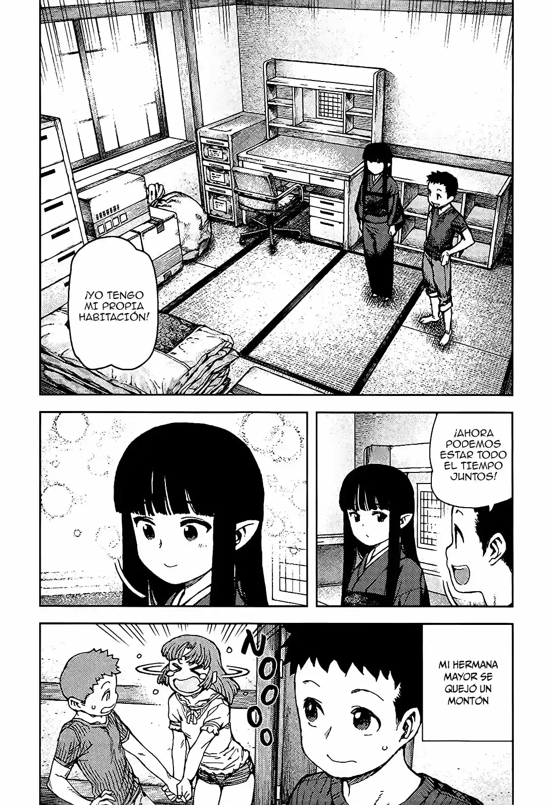 Tsugumomo capítulo 80, página 31