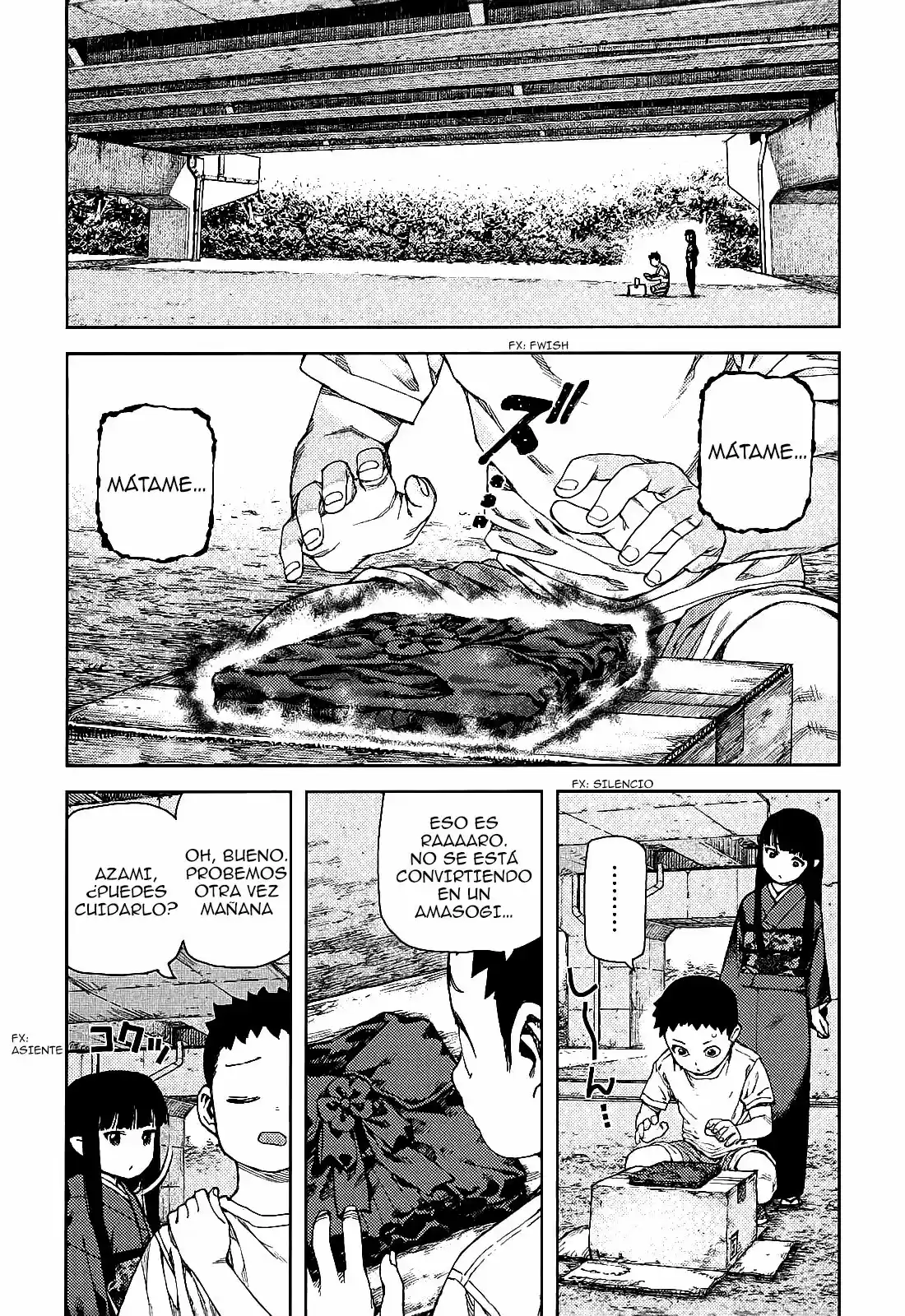 Tsugumomo capítulo 81, página 9