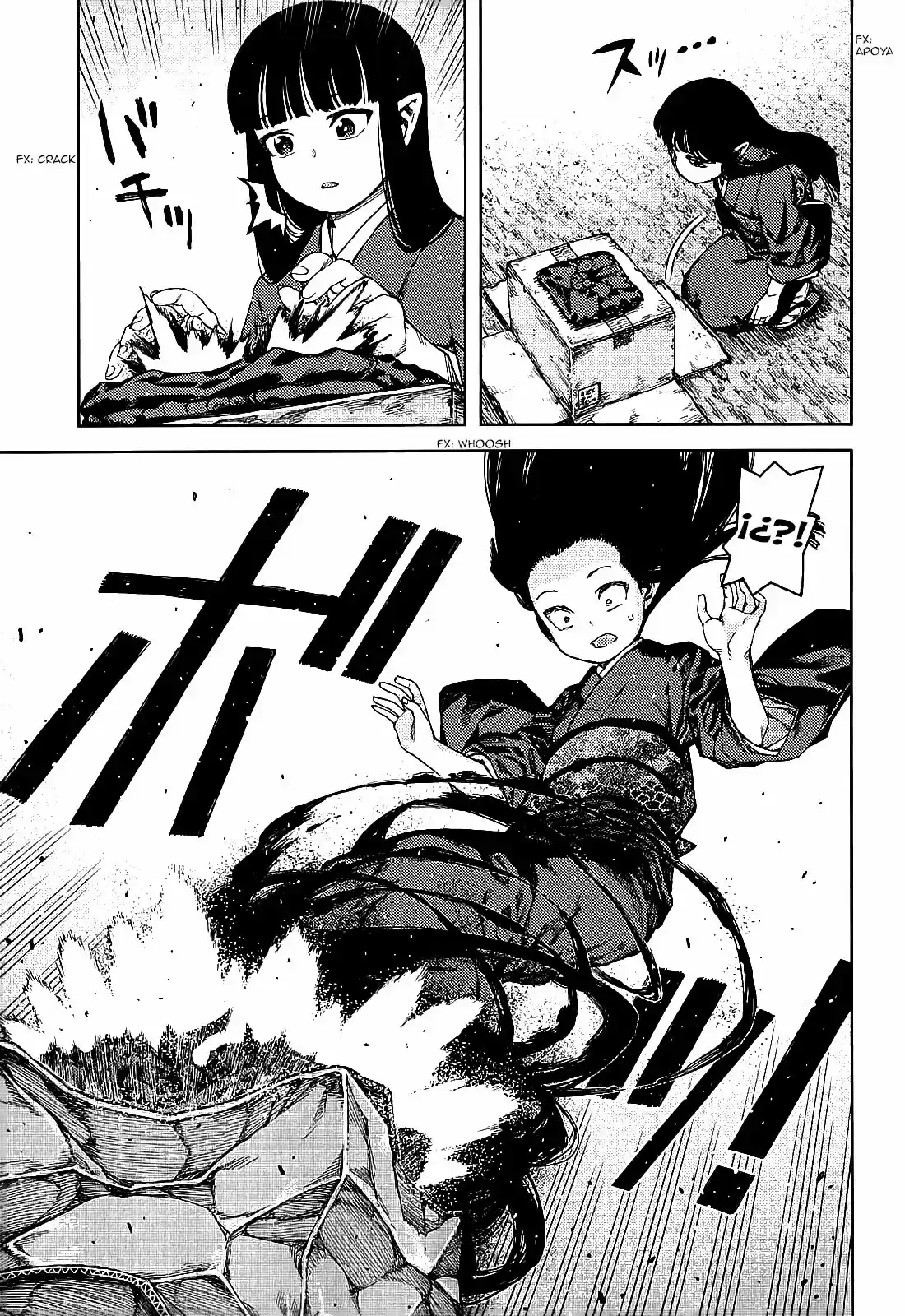 Tsugumomo capítulo 81, página 10