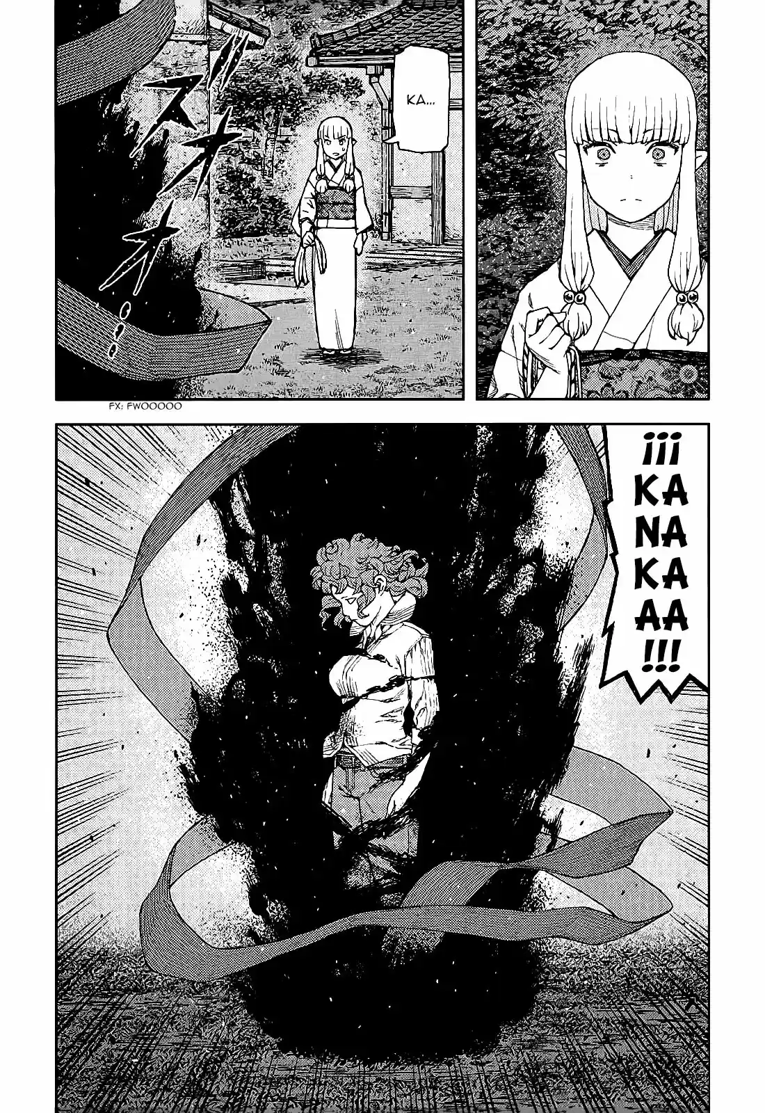 Tsugumomo capítulo 81, página 31