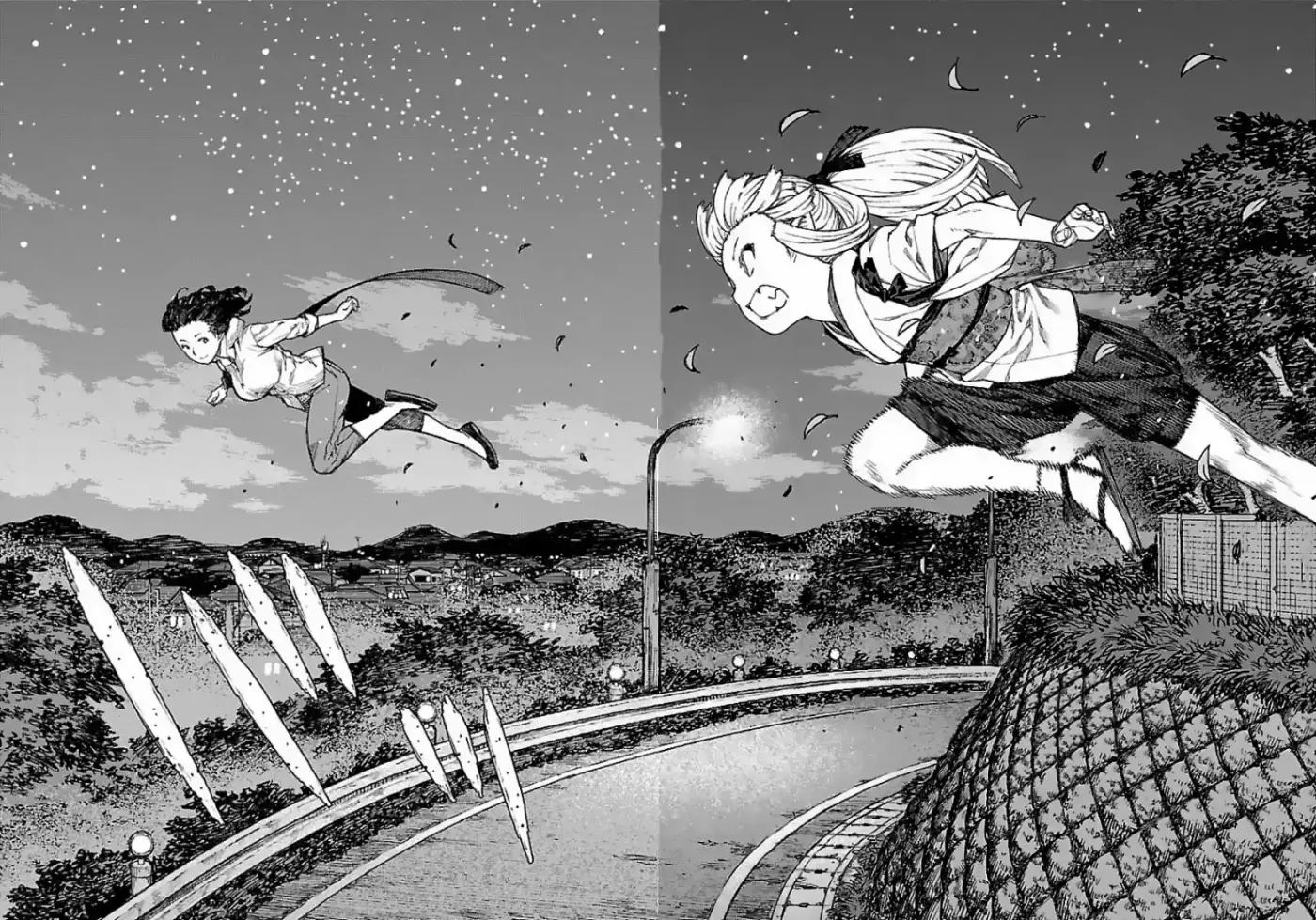 Tsugumomo capítulo 82, página 14
