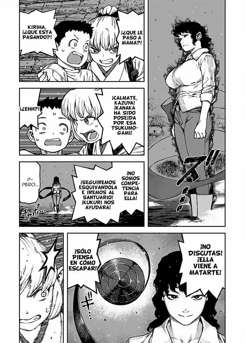 Tsugumomo capítulo 82, página 20