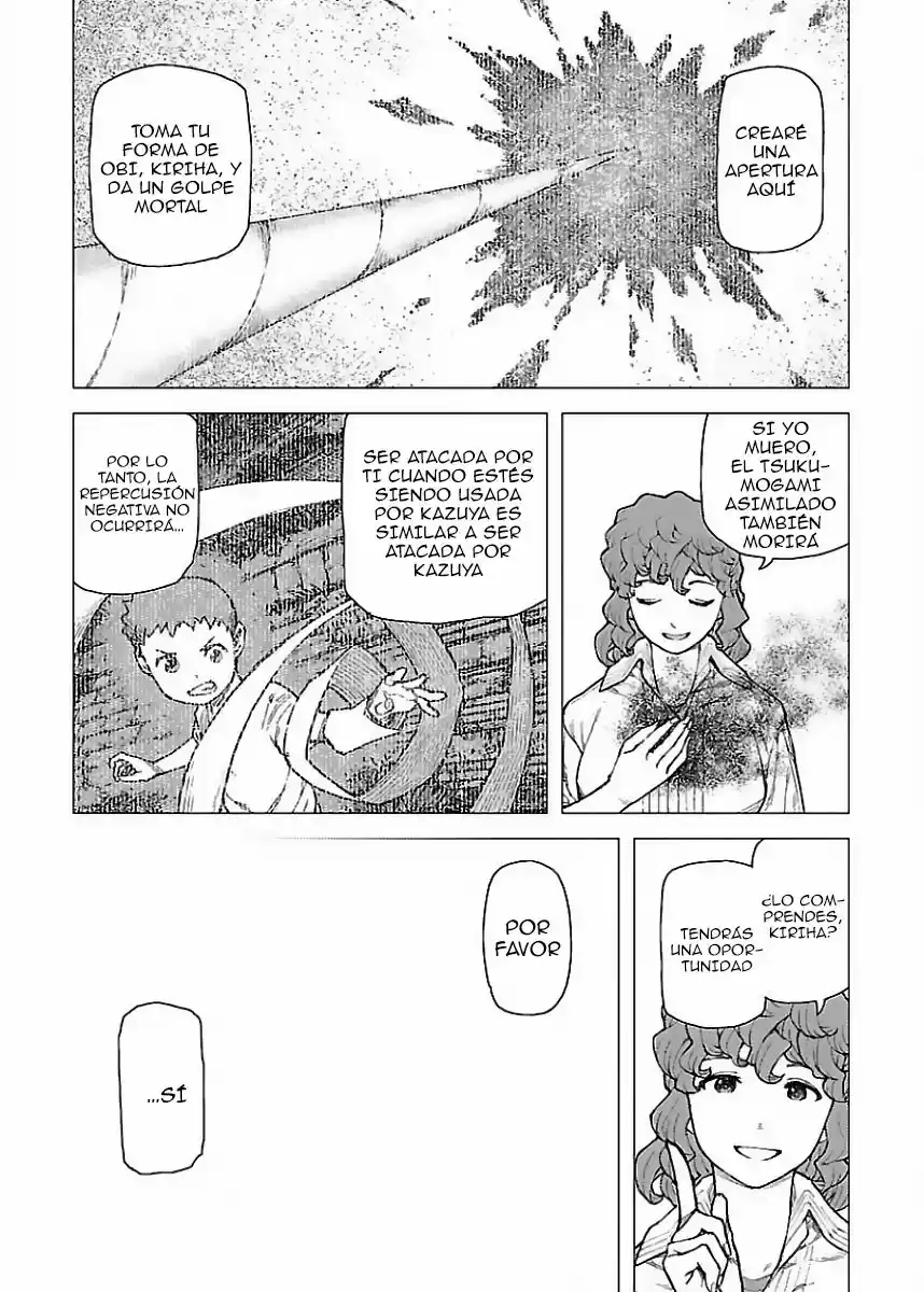 Tsugumomo capítulo 82, página 28