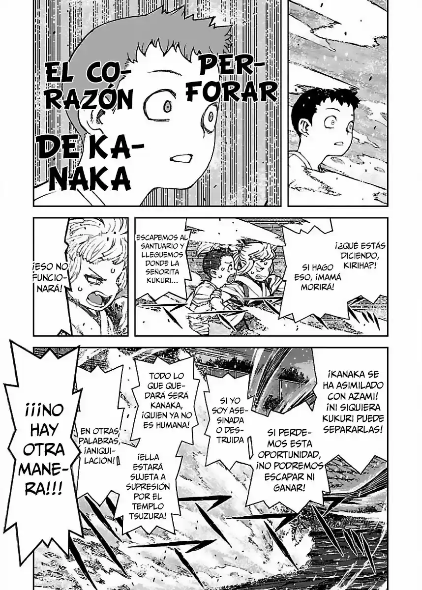 Tsugumomo capítulo 82, página 30