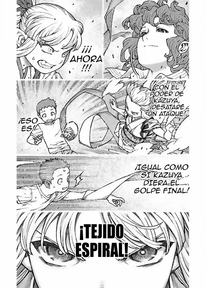 Tsugumomo capítulo 82, página 32