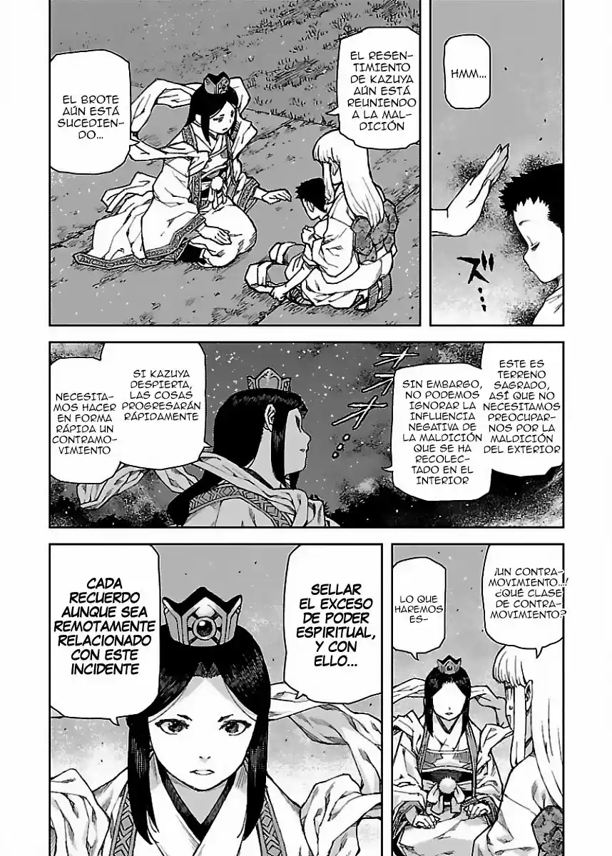 Tsugumomo capítulo 83, página 20