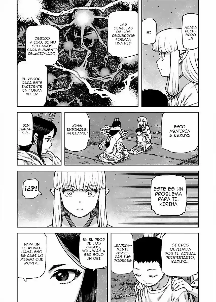 Tsugumomo capítulo 83, página 21