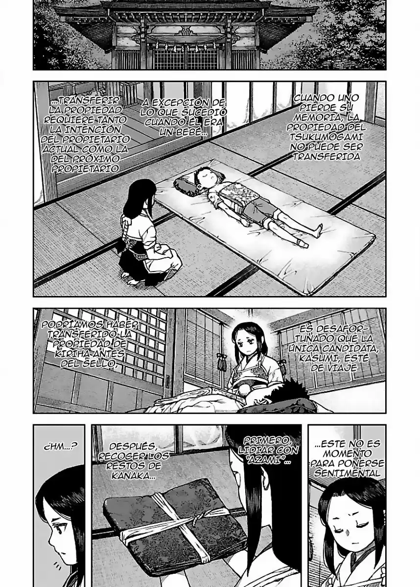 Tsugumomo capítulo 83, página 23