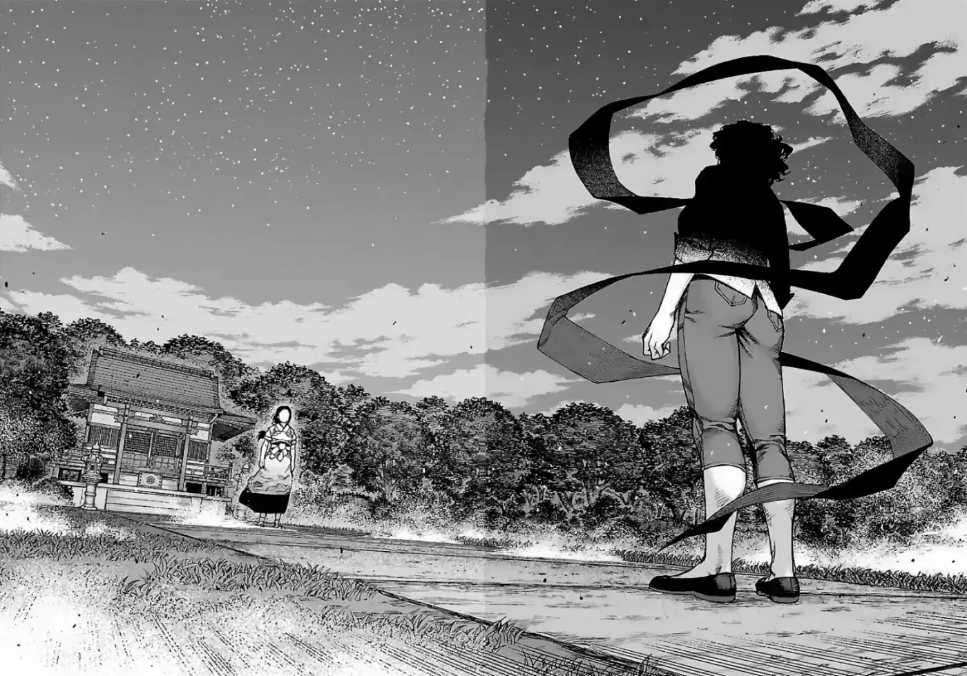 Tsugumomo capítulo 83, página 28