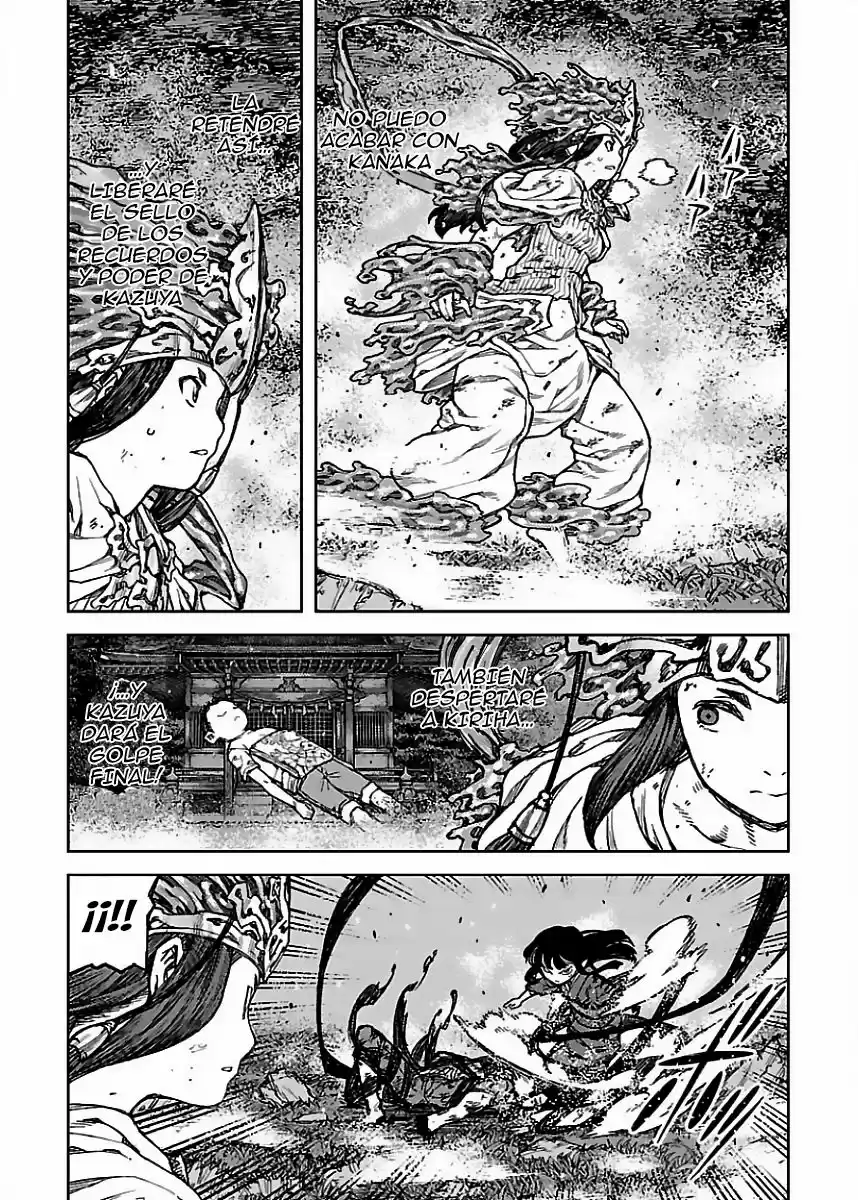 Tsugumomo capítulo 84, página 18