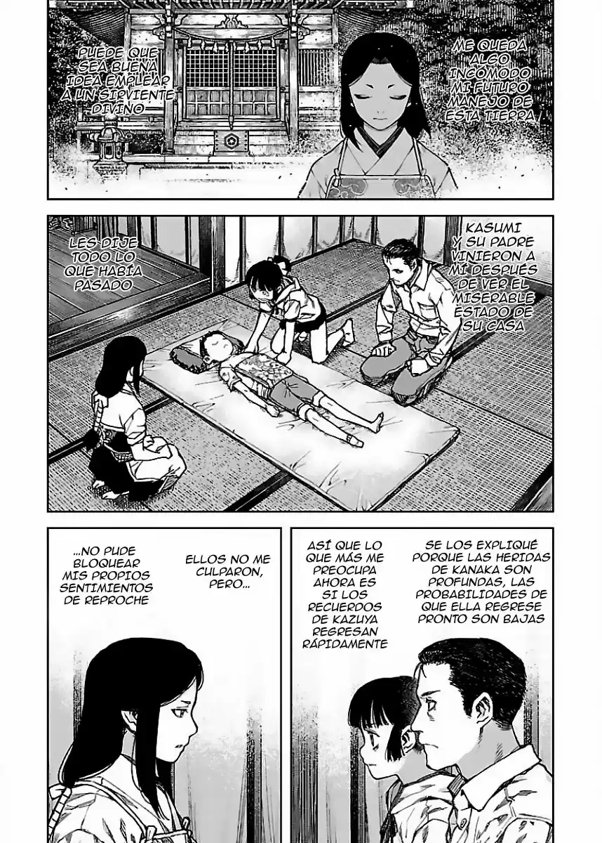 Tsugumomo capítulo 84, página 28