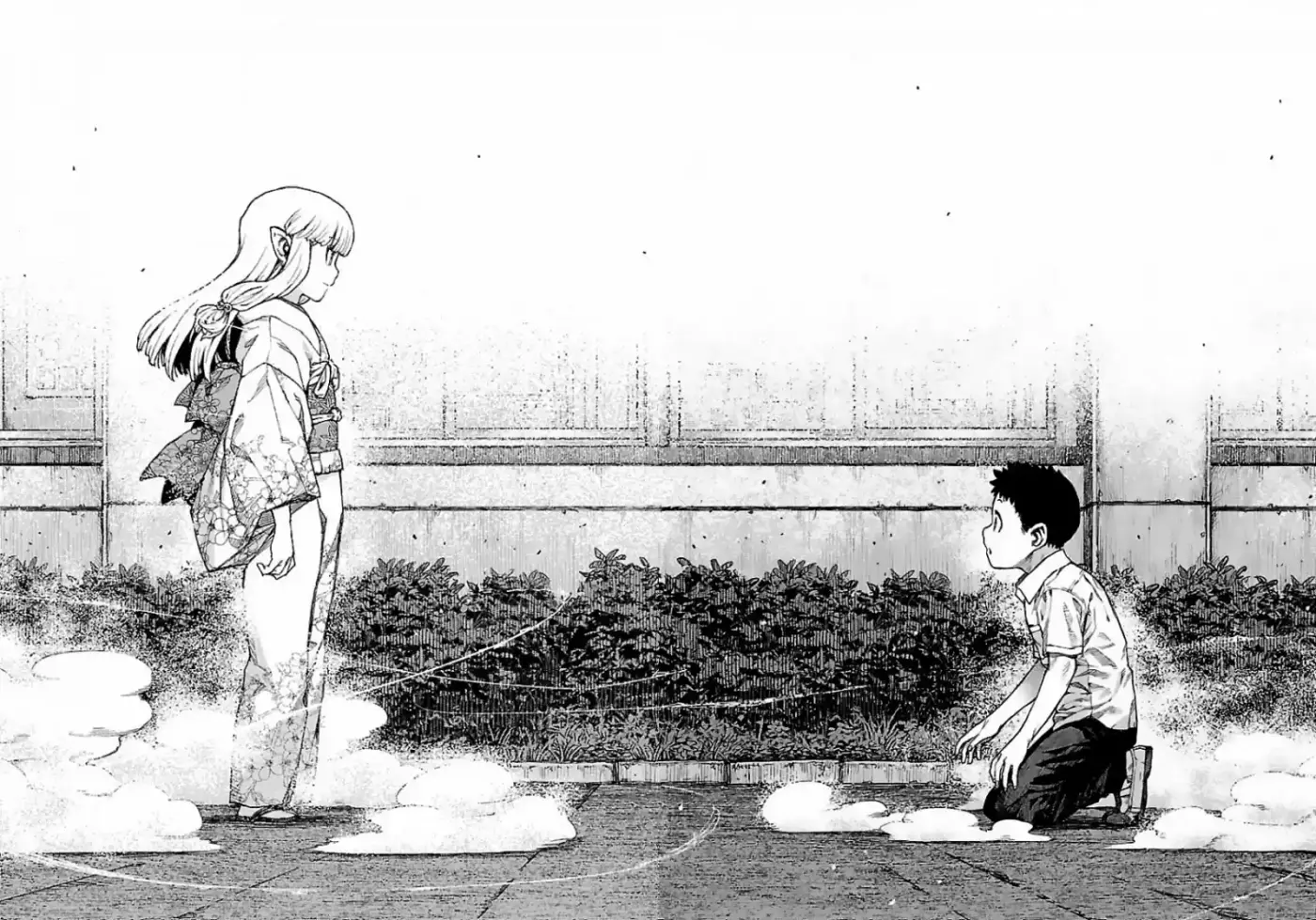 Tsugumomo capítulo 84, página 31