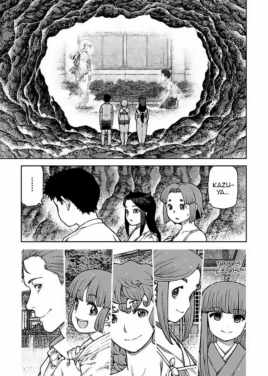 Tsugumomo capítulo 84, página 33