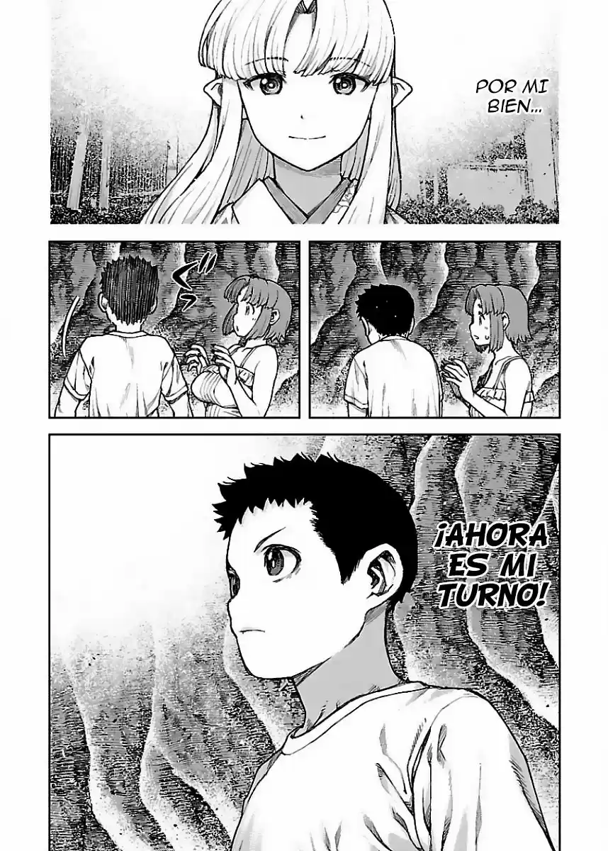 Tsugumomo capítulo 84, página 34
