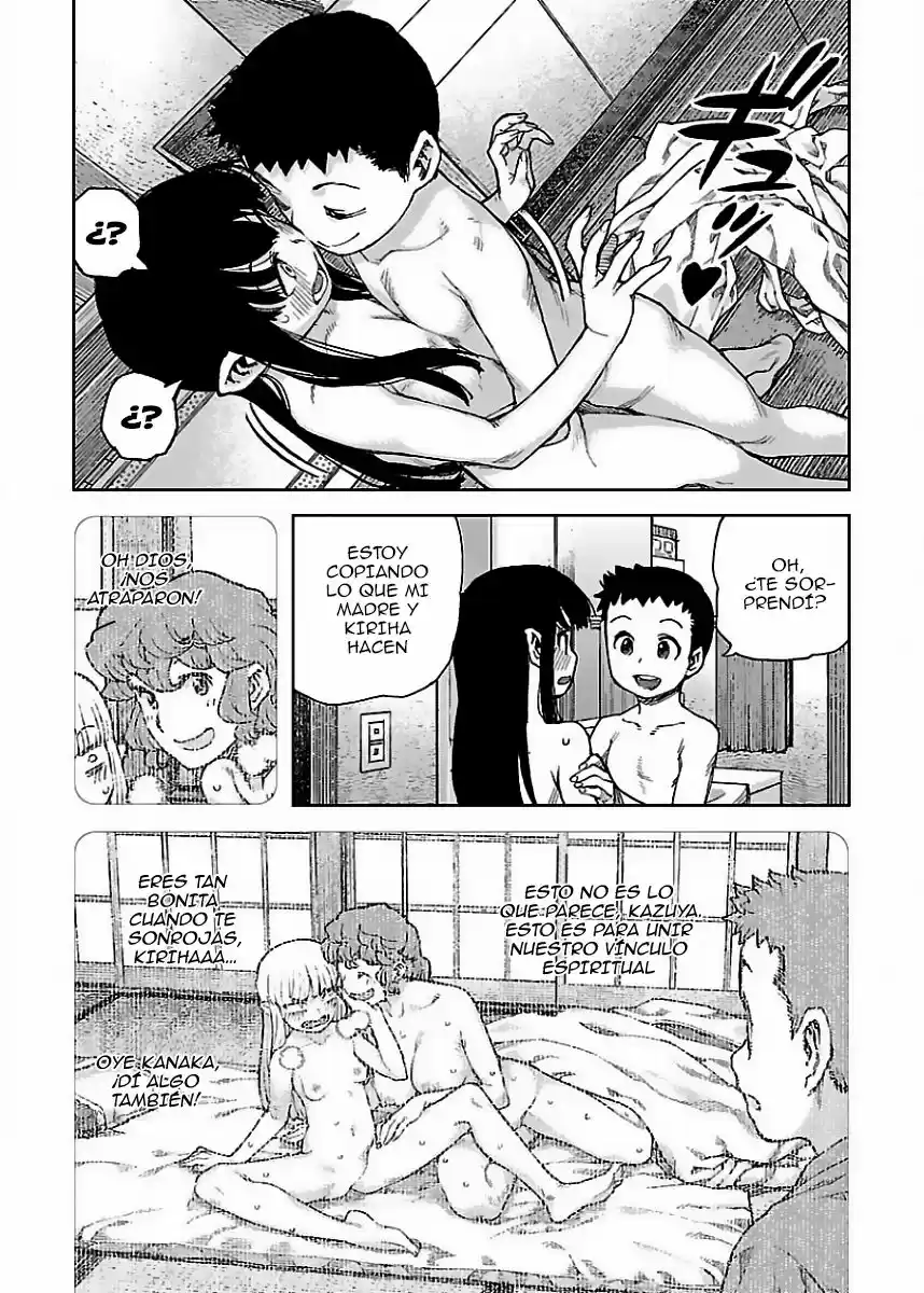 Tsugumomo capítulo 85, página 17
