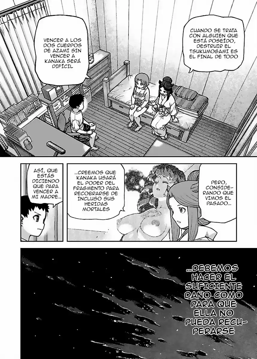 Tsugumomo capítulo 85, página 32