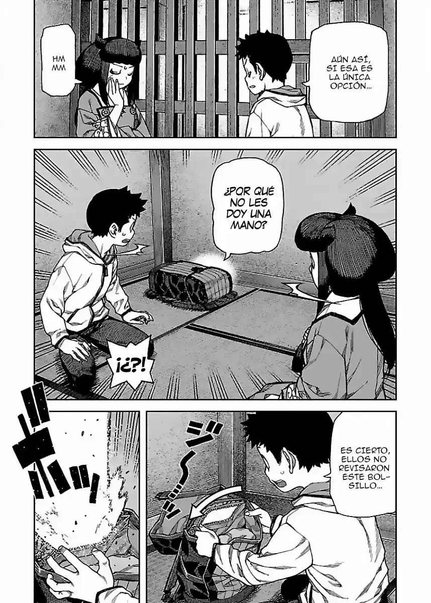 Tsugumomo capítulo 86, página 32
