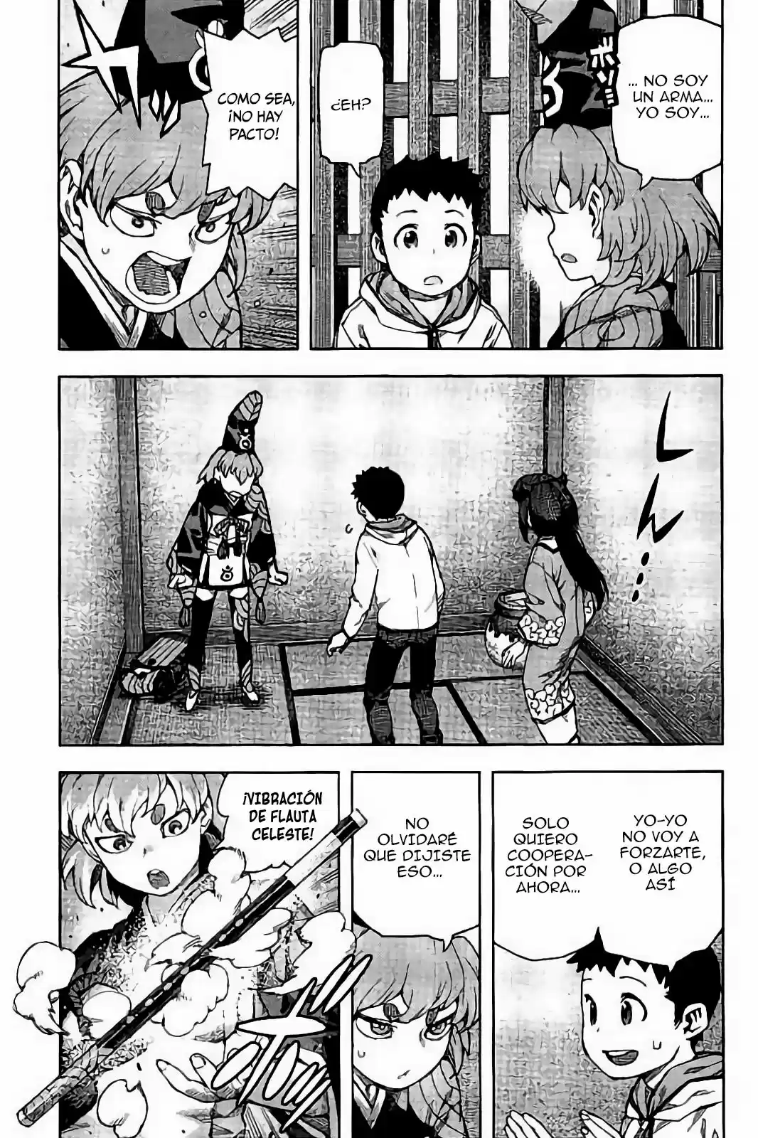 Tsugumomo capítulo 87, página 16