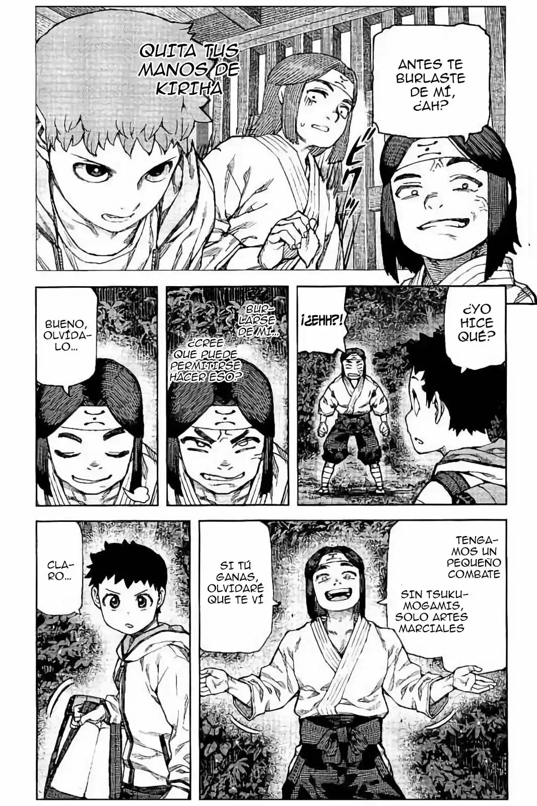 Tsugumomo capítulo 87, página 24