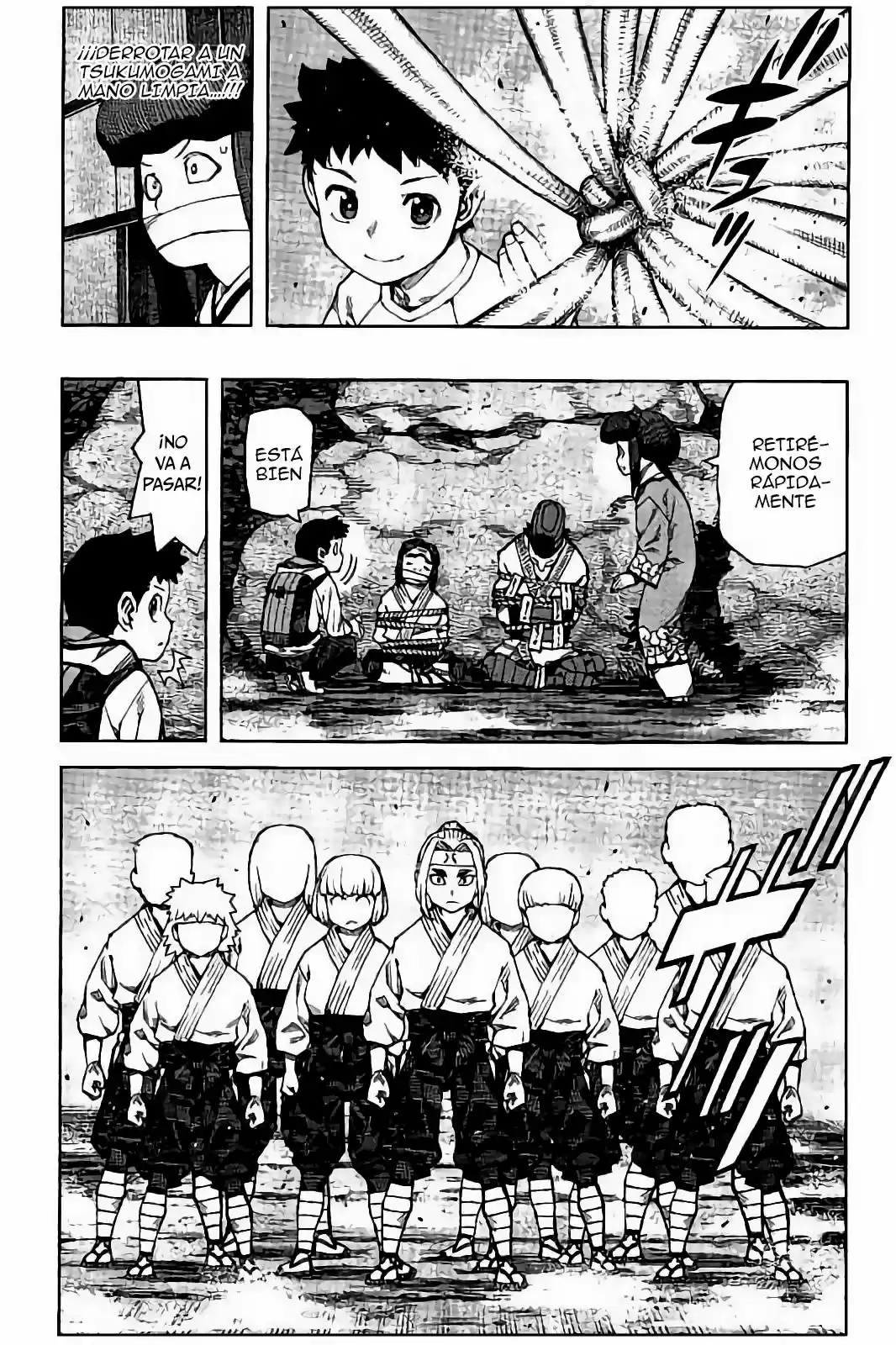 Tsugumomo capítulo 87, página 32
