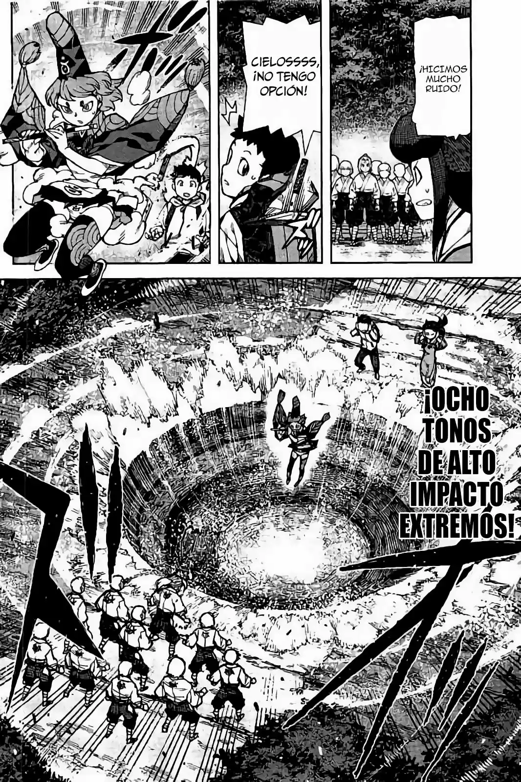 Tsugumomo capítulo 87, página 33