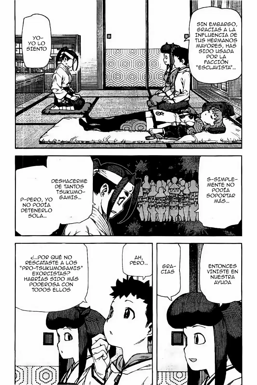 Tsugumomo capítulo 87, página 37