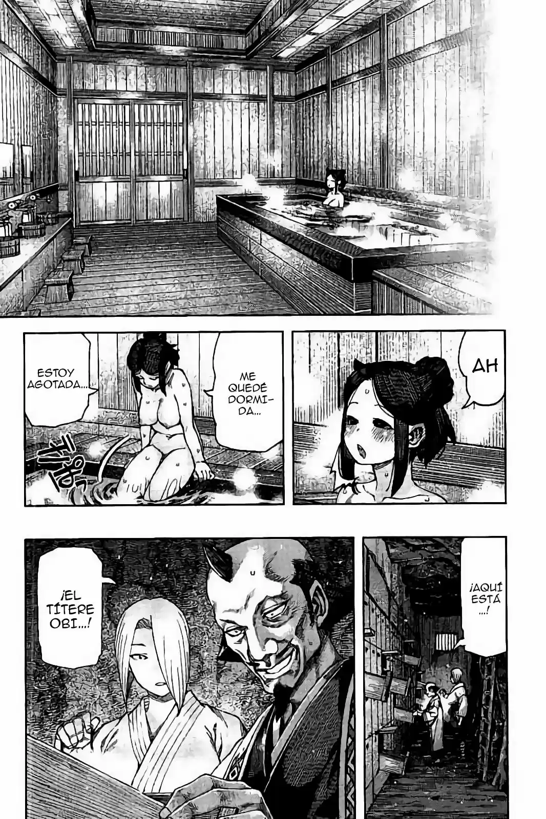 Tsugumomo capítulo 89, página 22