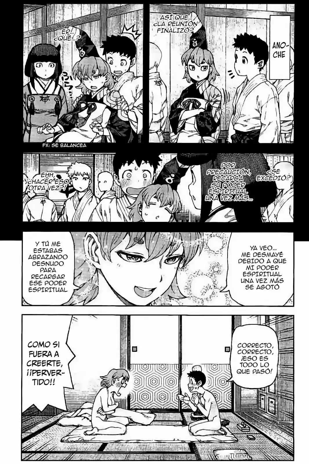 Tsugumomo capítulo 90, página 6