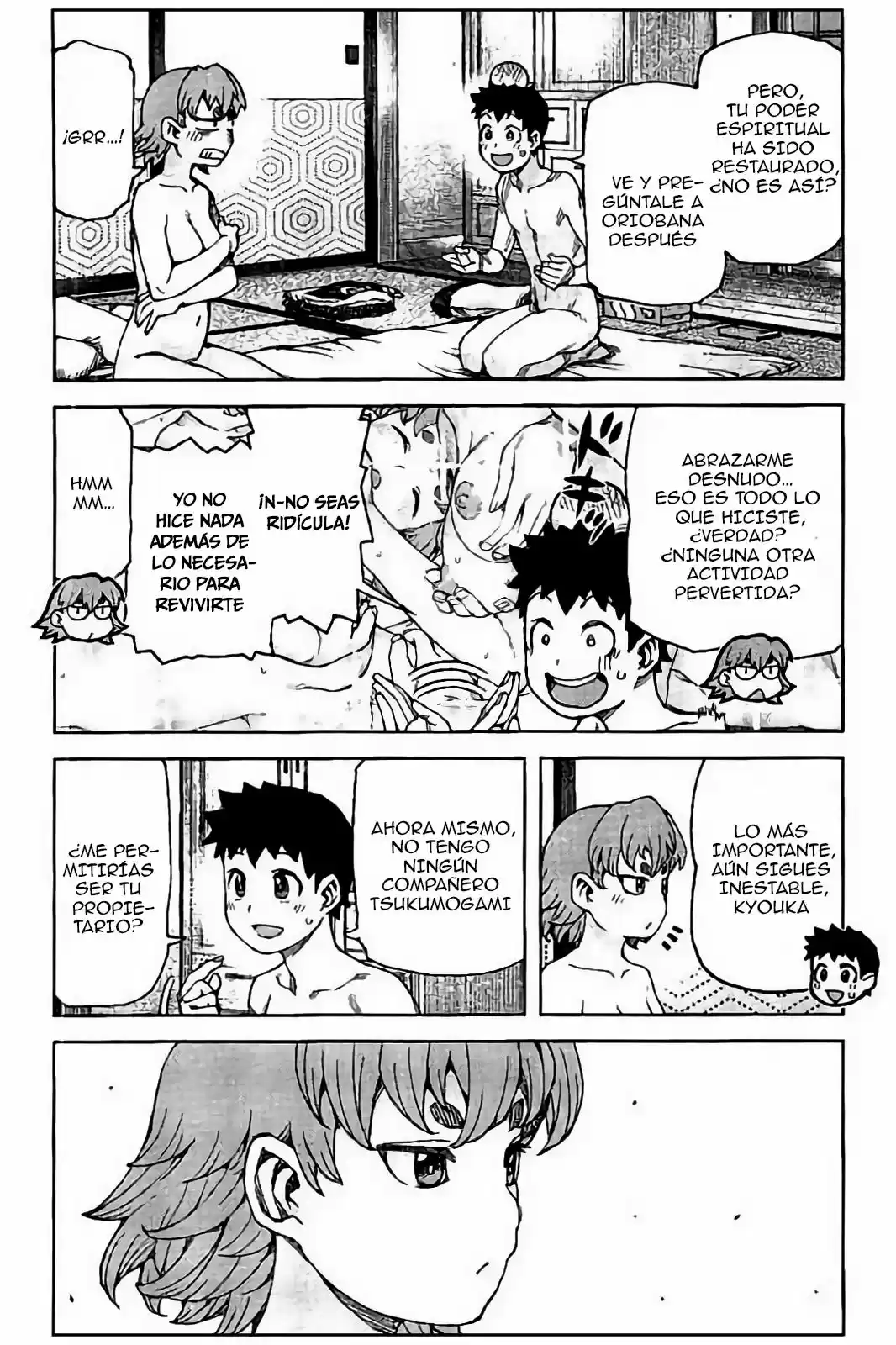 Tsugumomo capítulo 90, página 7