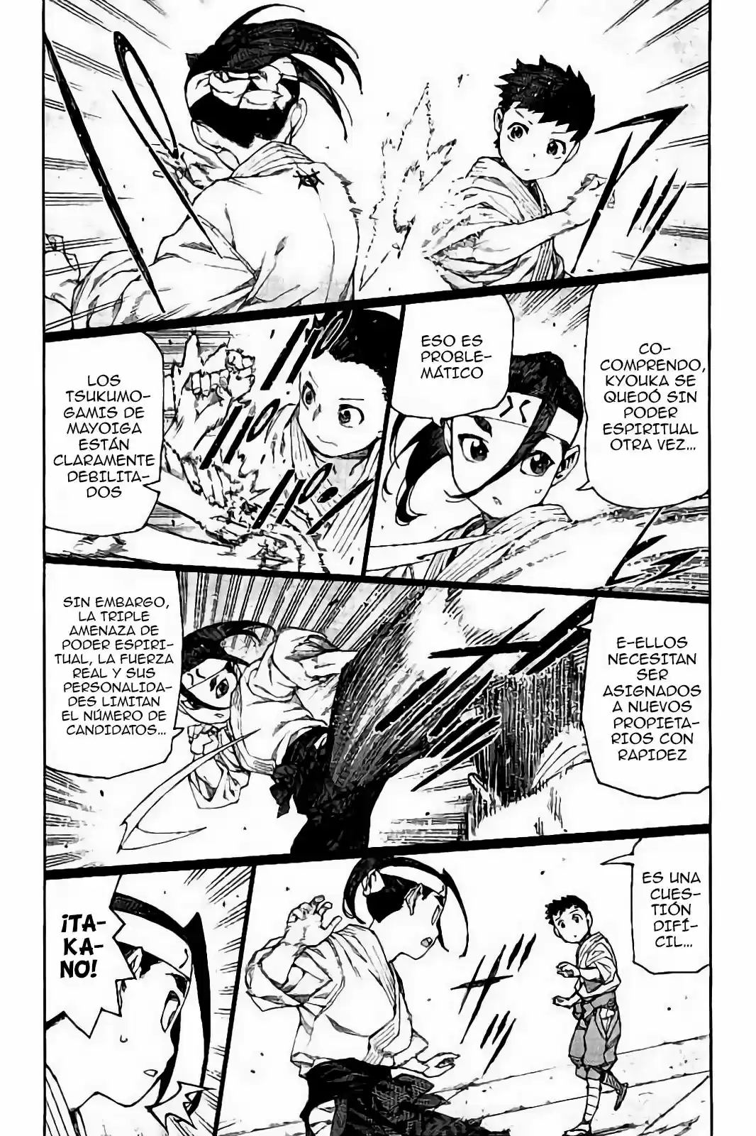 Tsugumomo capítulo 90, página 10