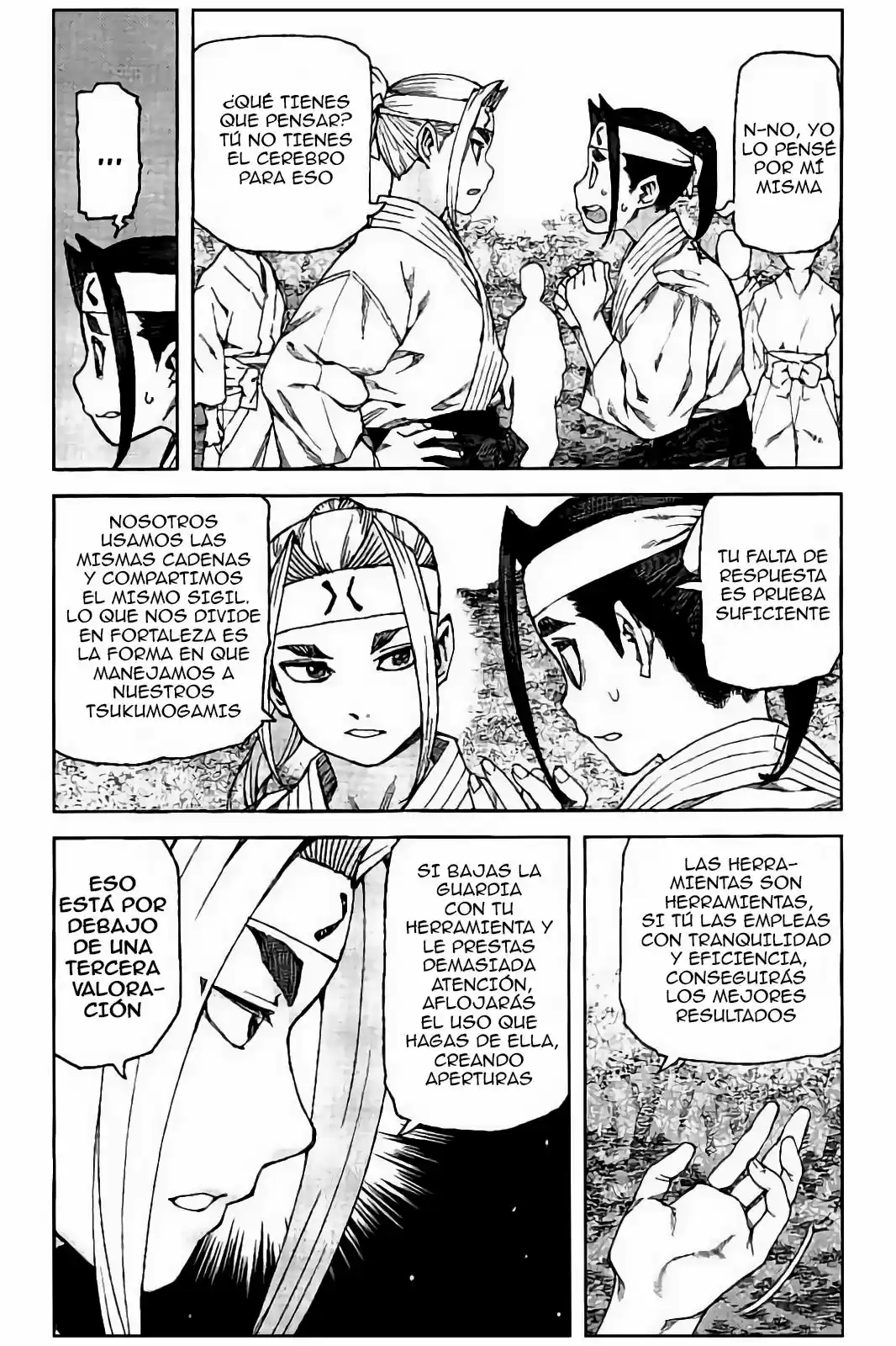 Tsugumomo capítulo 90, página 12