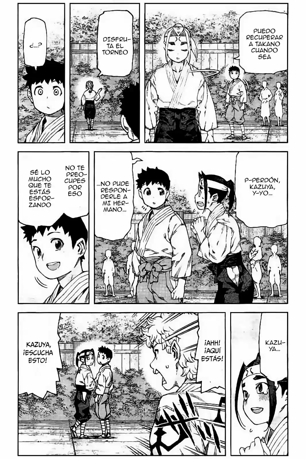 Tsugumomo capítulo 90, página 18
