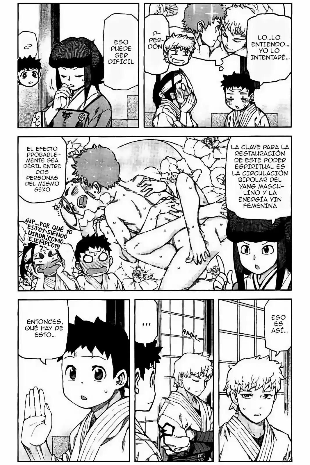 Tsugumomo capítulo 90, página 24
