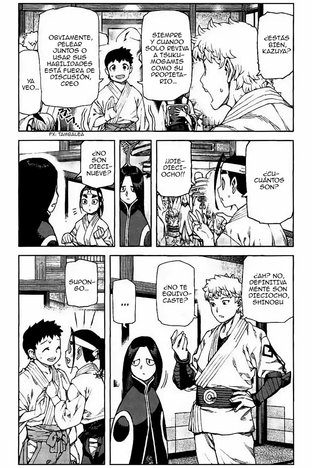 Tsugumomo capítulo 90, página 26