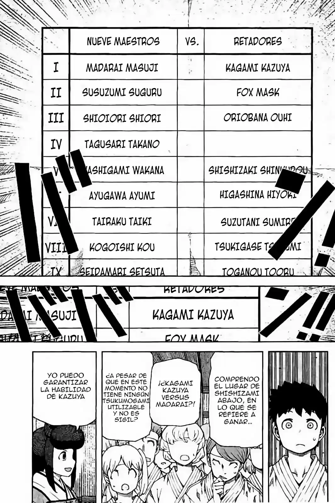 Tsugumomo capítulo 90, página 28