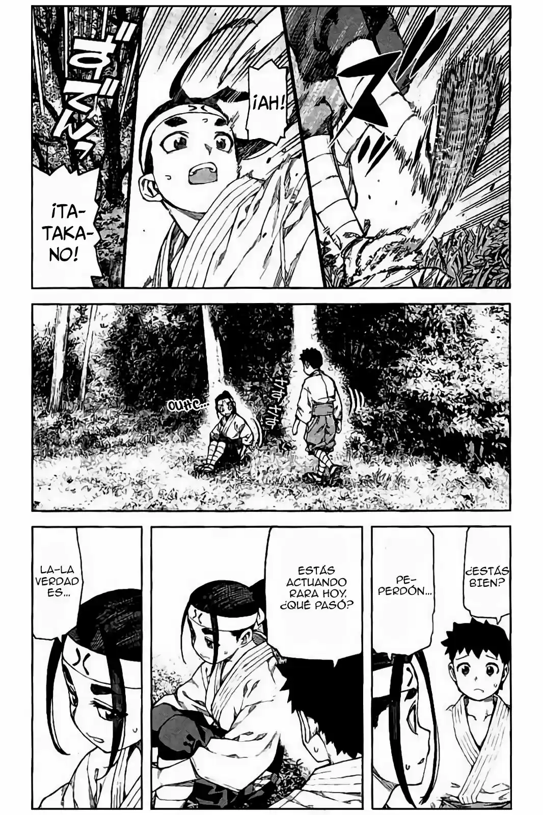 Tsugumomo capítulo 91, página 8