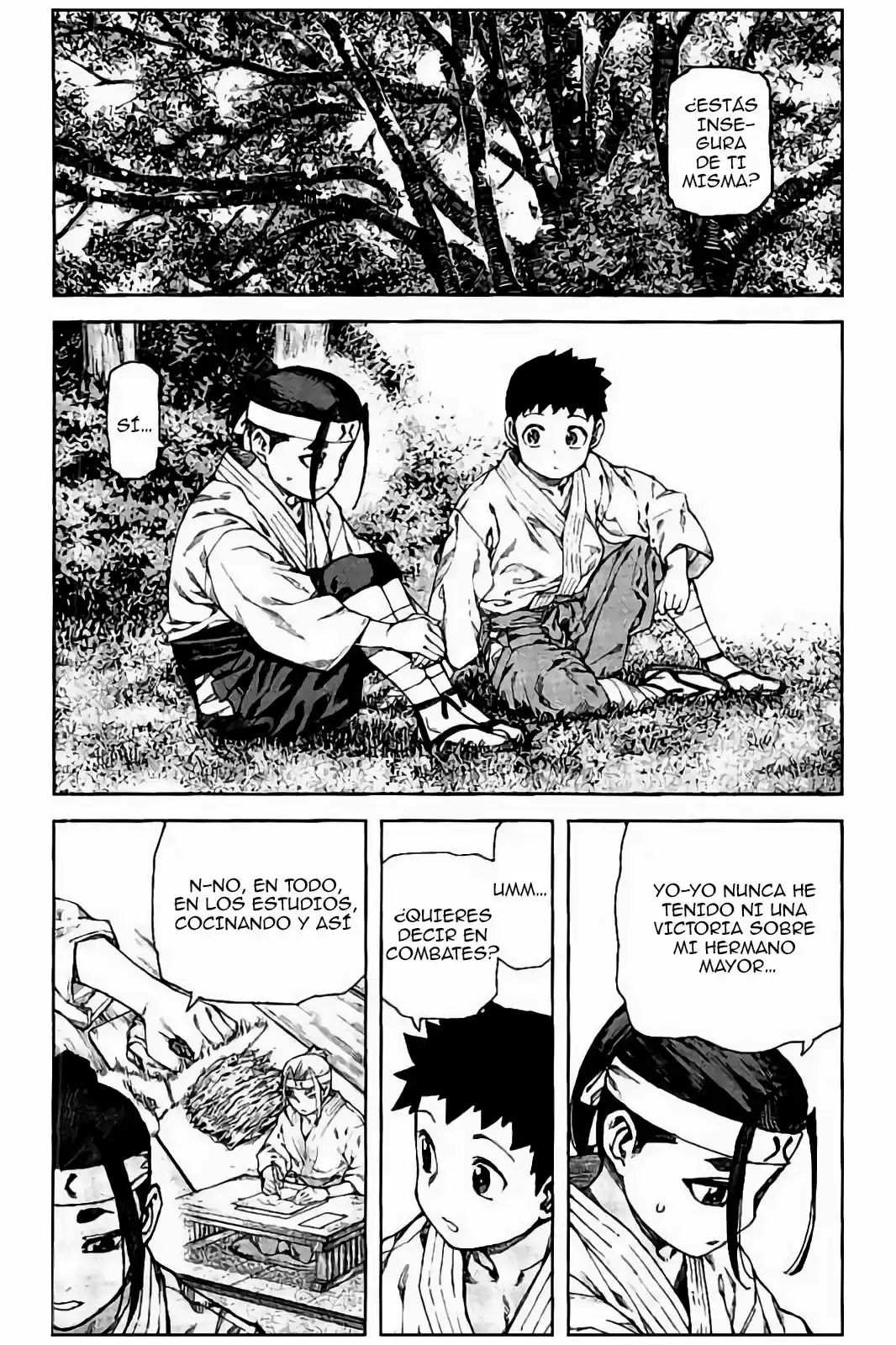 Tsugumomo capítulo 91, página 9