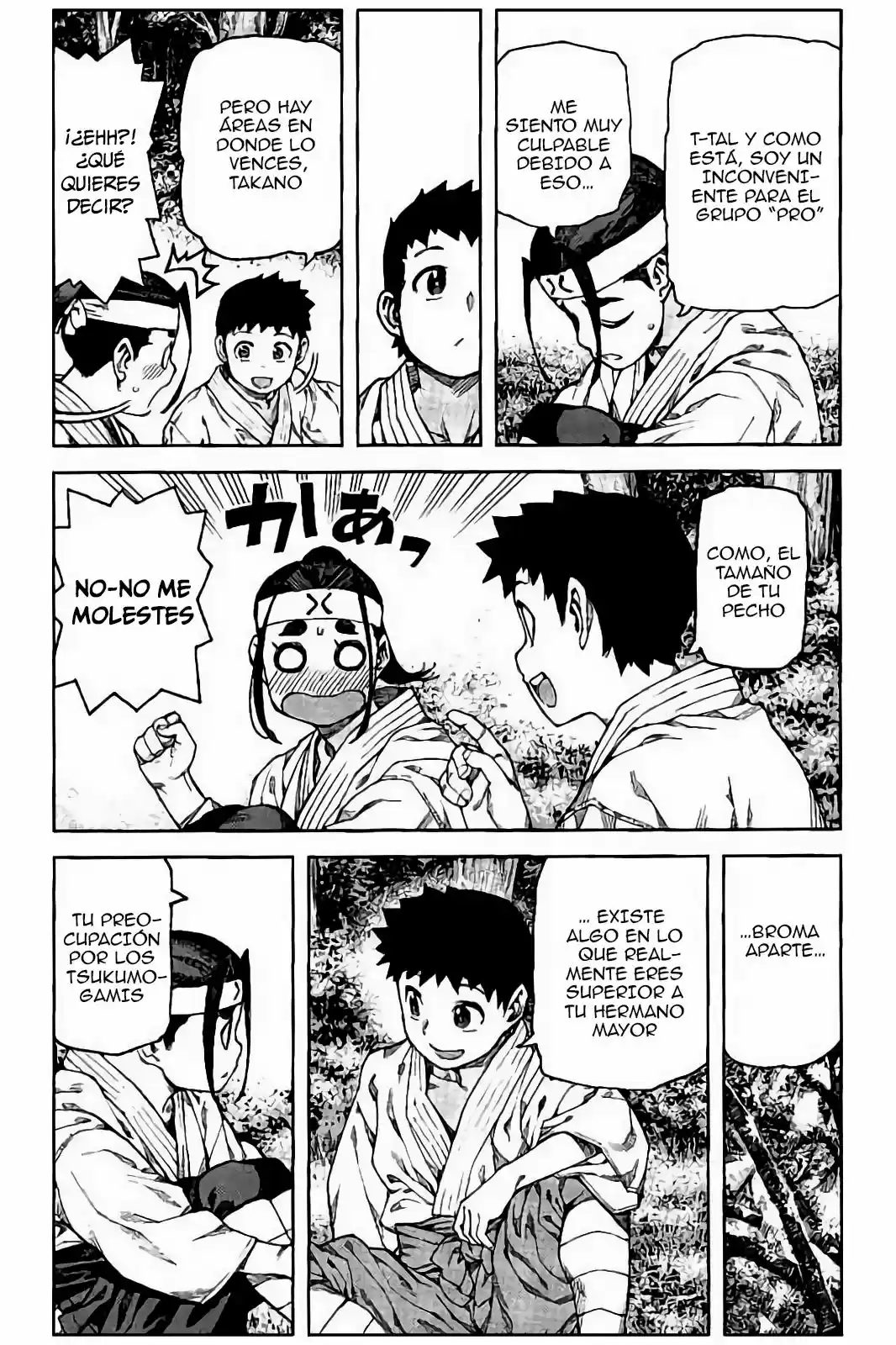 Tsugumomo capítulo 91, página 10