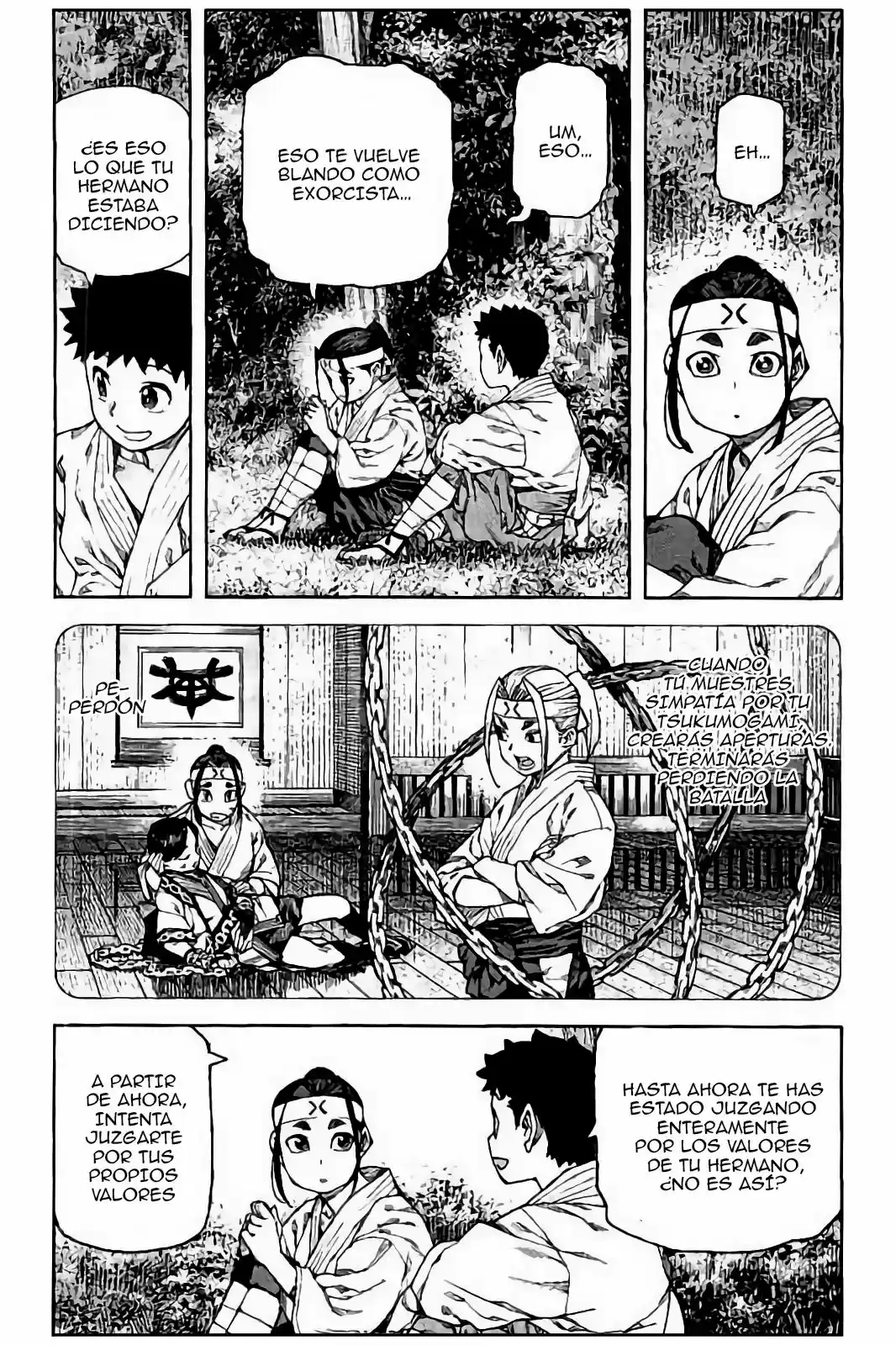 Tsugumomo capítulo 91, página 11