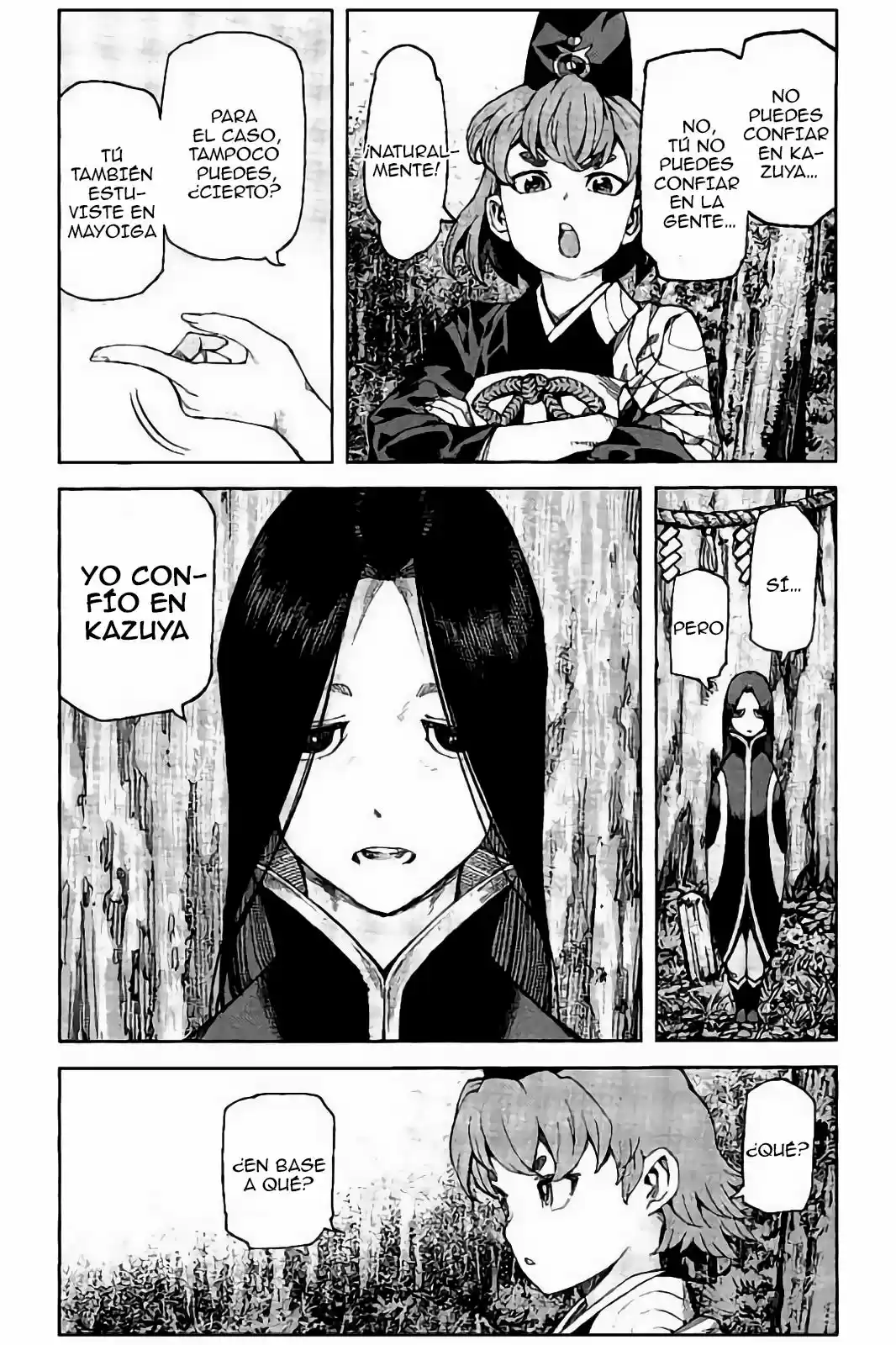 Tsugumomo capítulo 91, página 26
