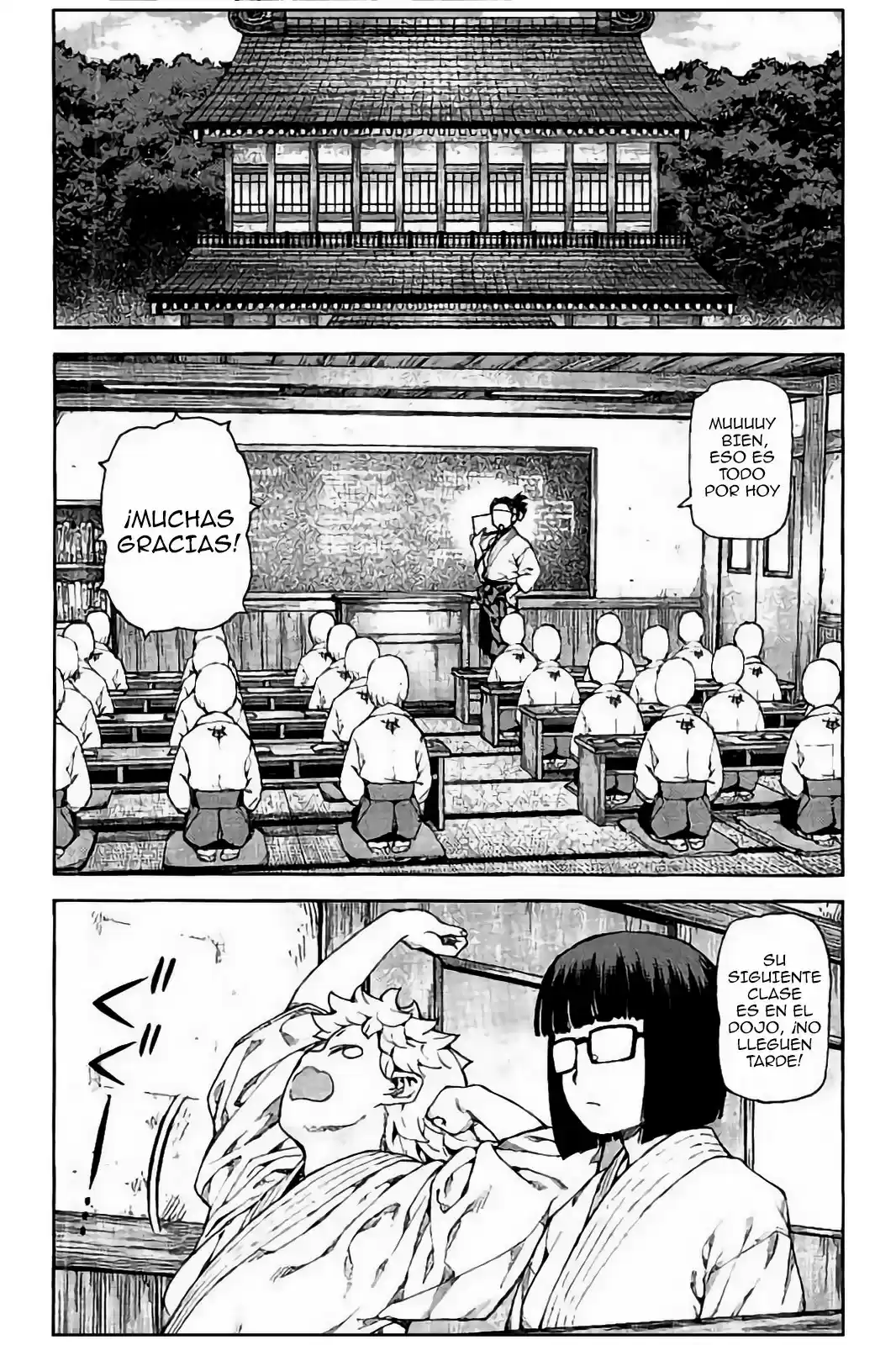 Tsugumomo capítulo 92, página 6