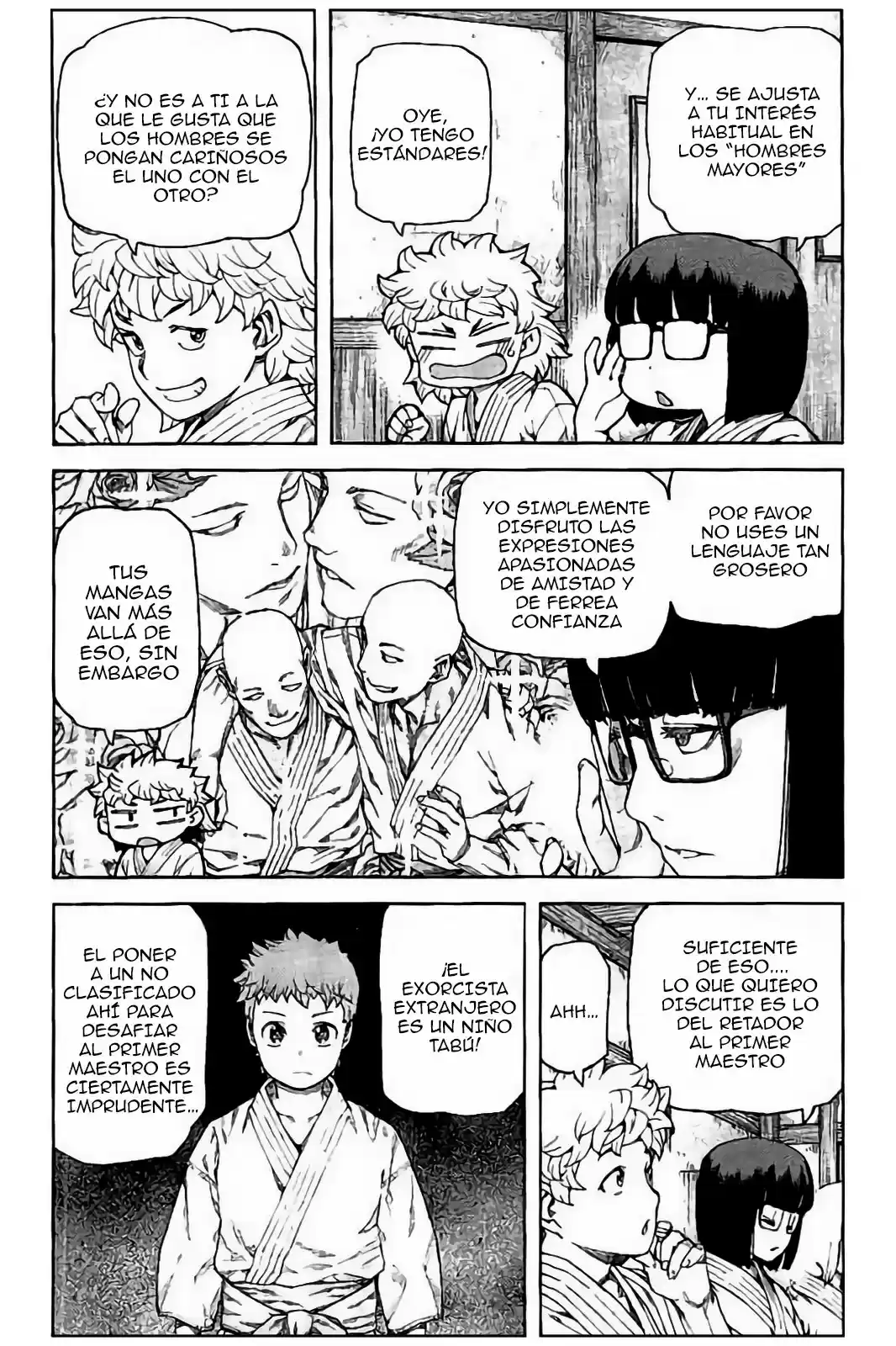 Tsugumomo capítulo 92, página 8