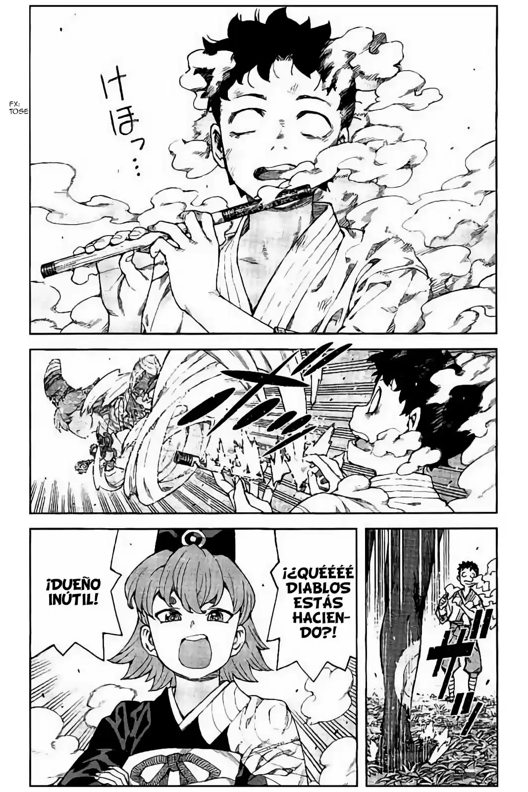 Tsugumomo capítulo 92, página 11