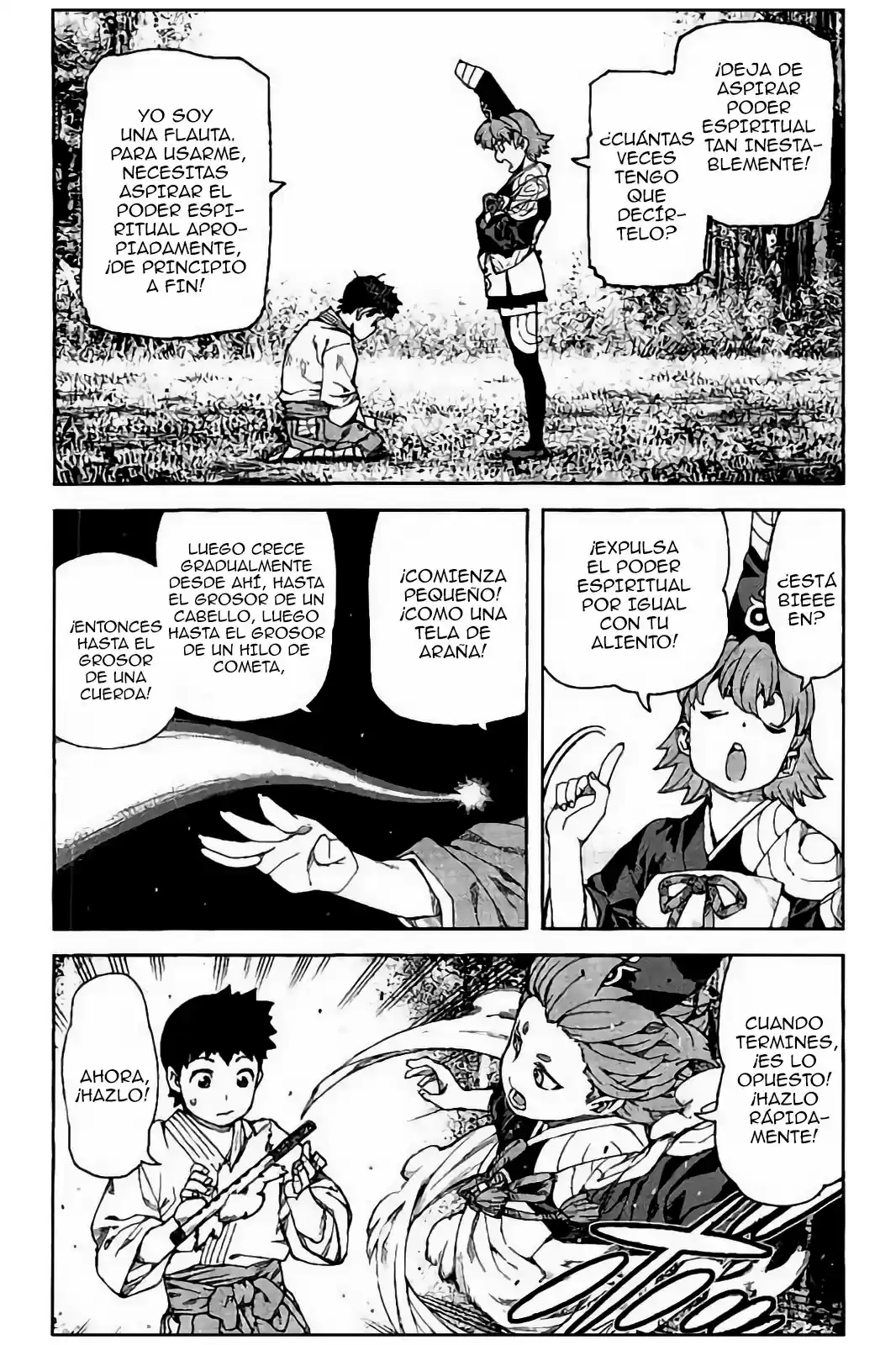 Tsugumomo capítulo 92, página 12
