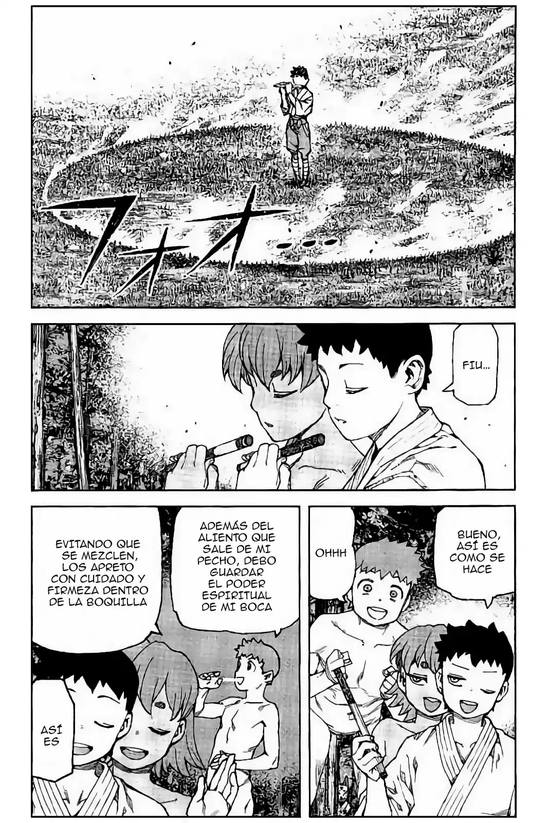 Tsugumomo capítulo 92, página 19