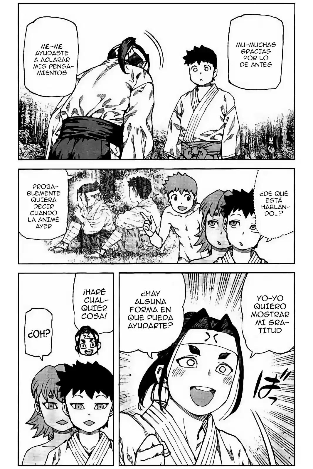 Tsugumomo capítulo 92, página 21