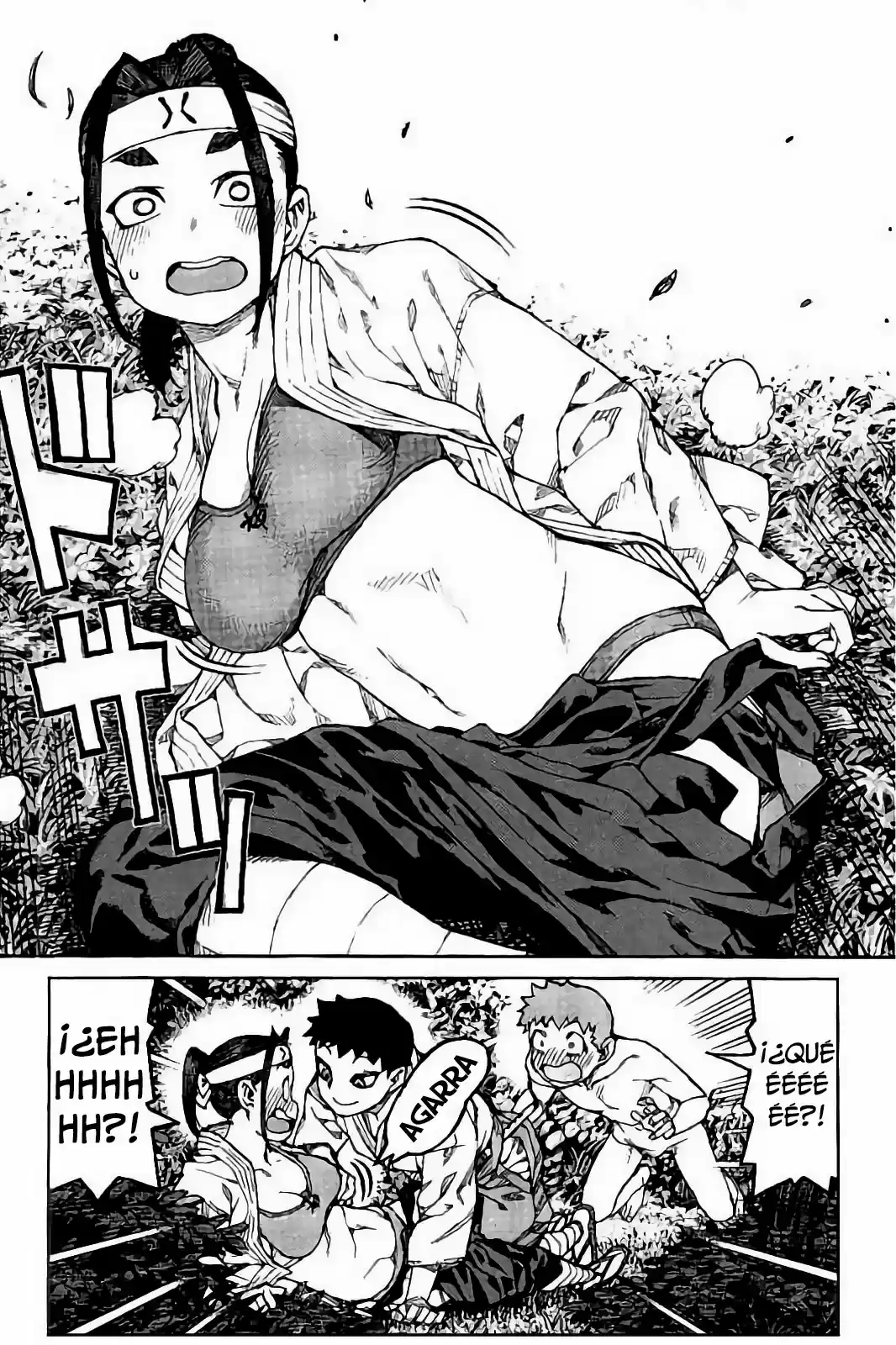 Tsugumomo capítulo 92, página 22