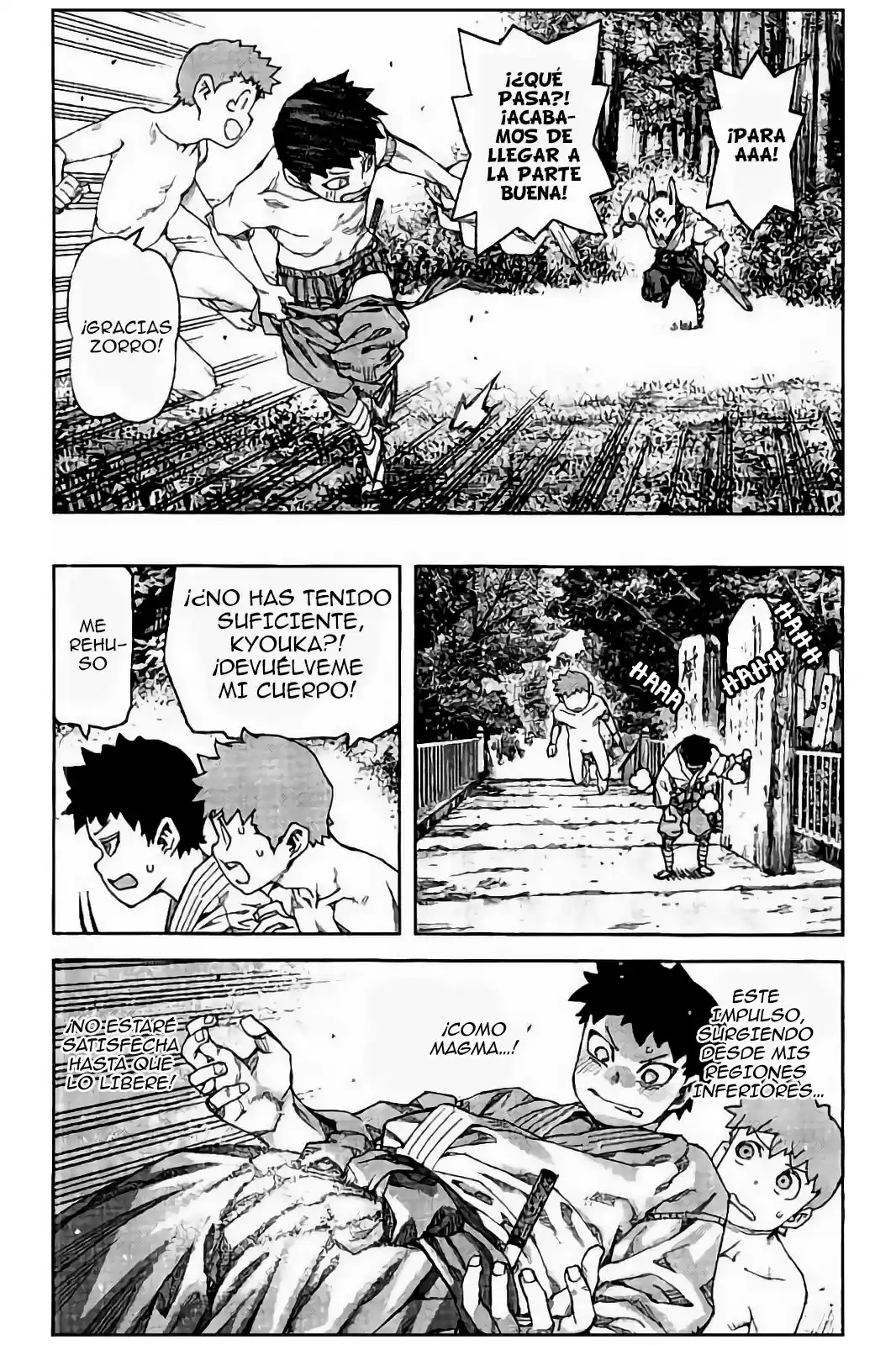 Tsugumomo capítulo 92, página 26